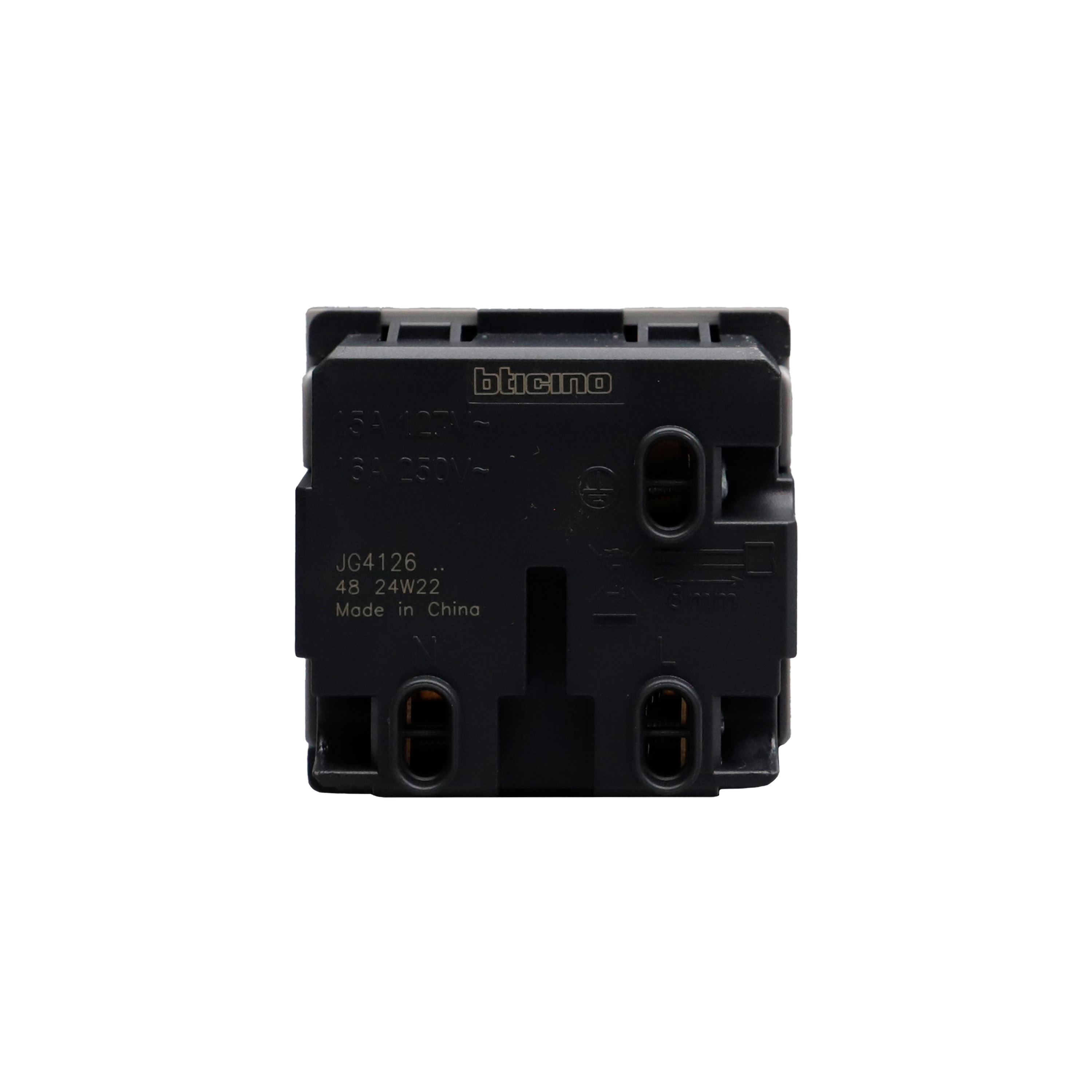 Euro/American standard socket outlets 2P+E - 16 A - 127/250 Va.c. 