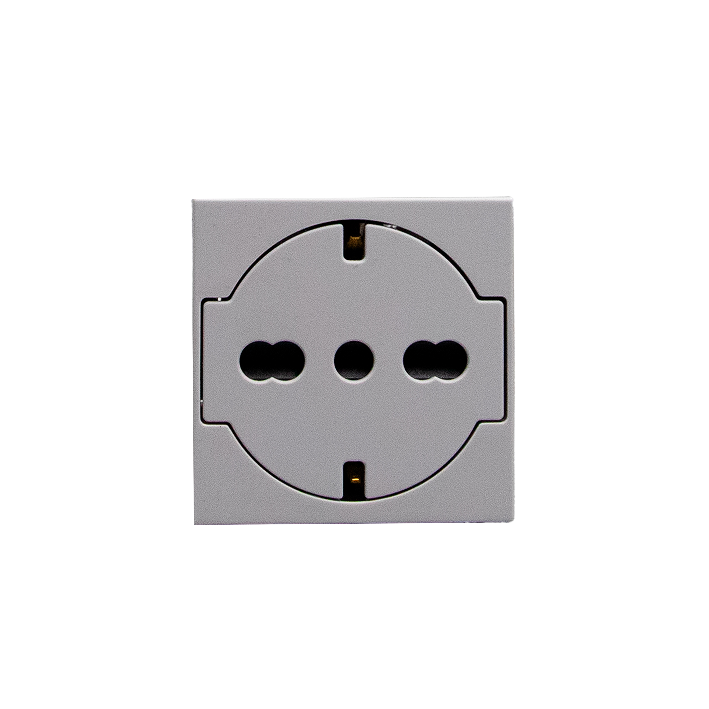 Italian standard P40 socket outlets. FLAT 