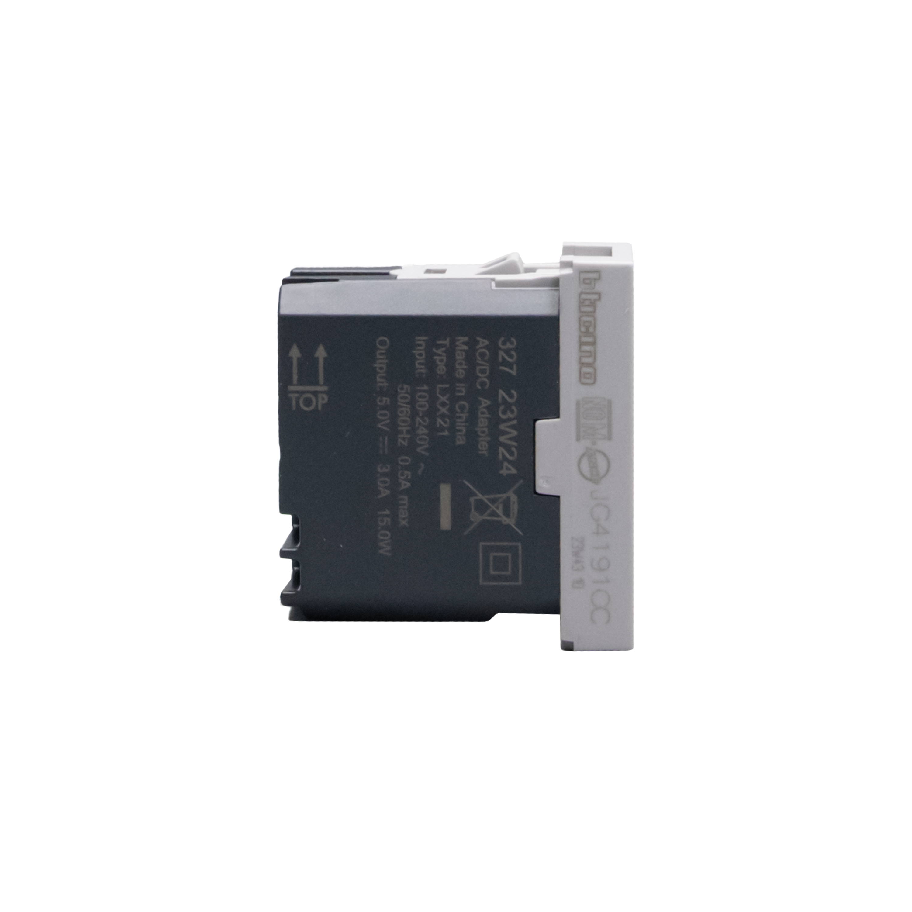 Double USB sockets - 2 x Type-C - 5 V= - 3 A - 15 W 