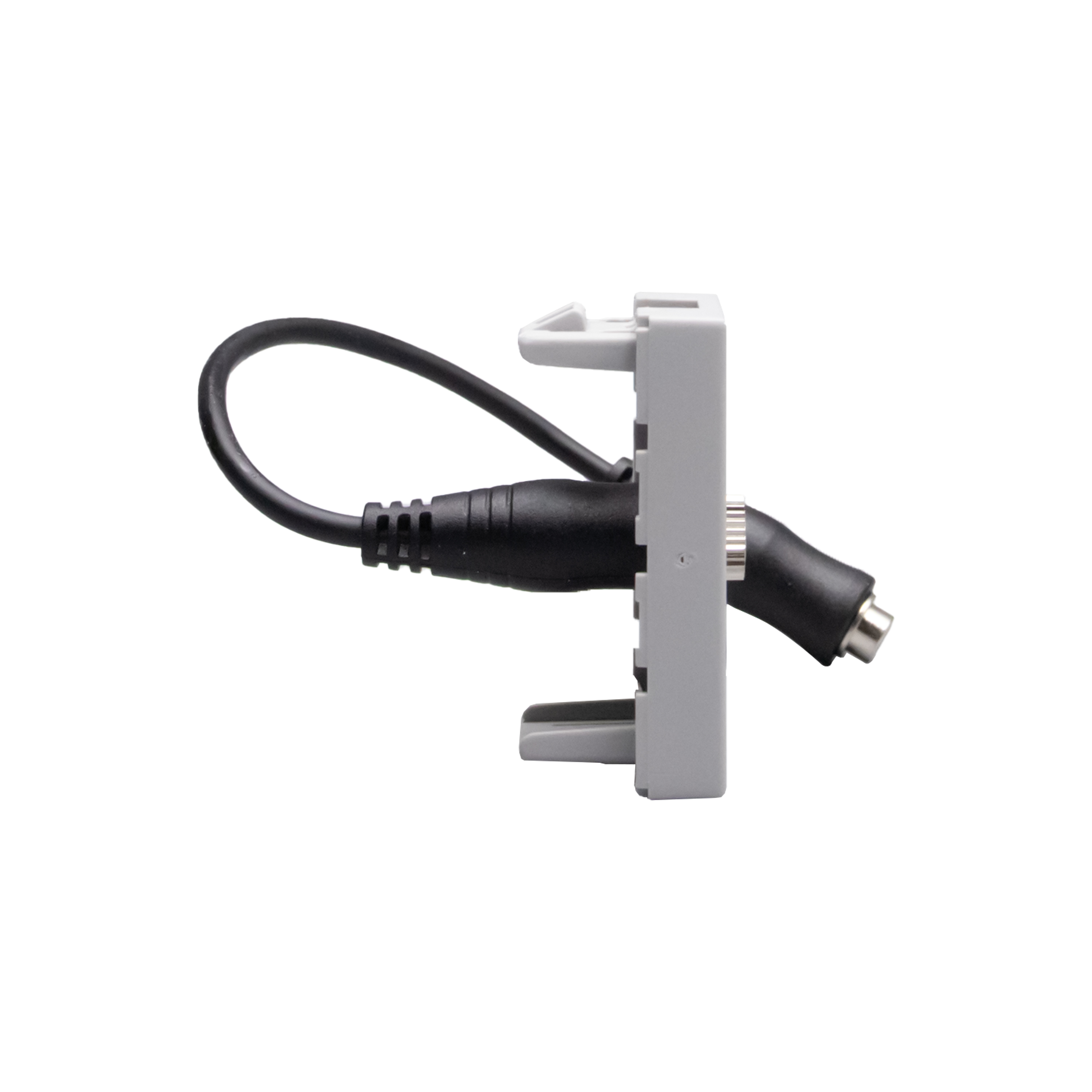 Conector Jack 3,5 para audio, 1 módulo gris, MatixGO de Bticino