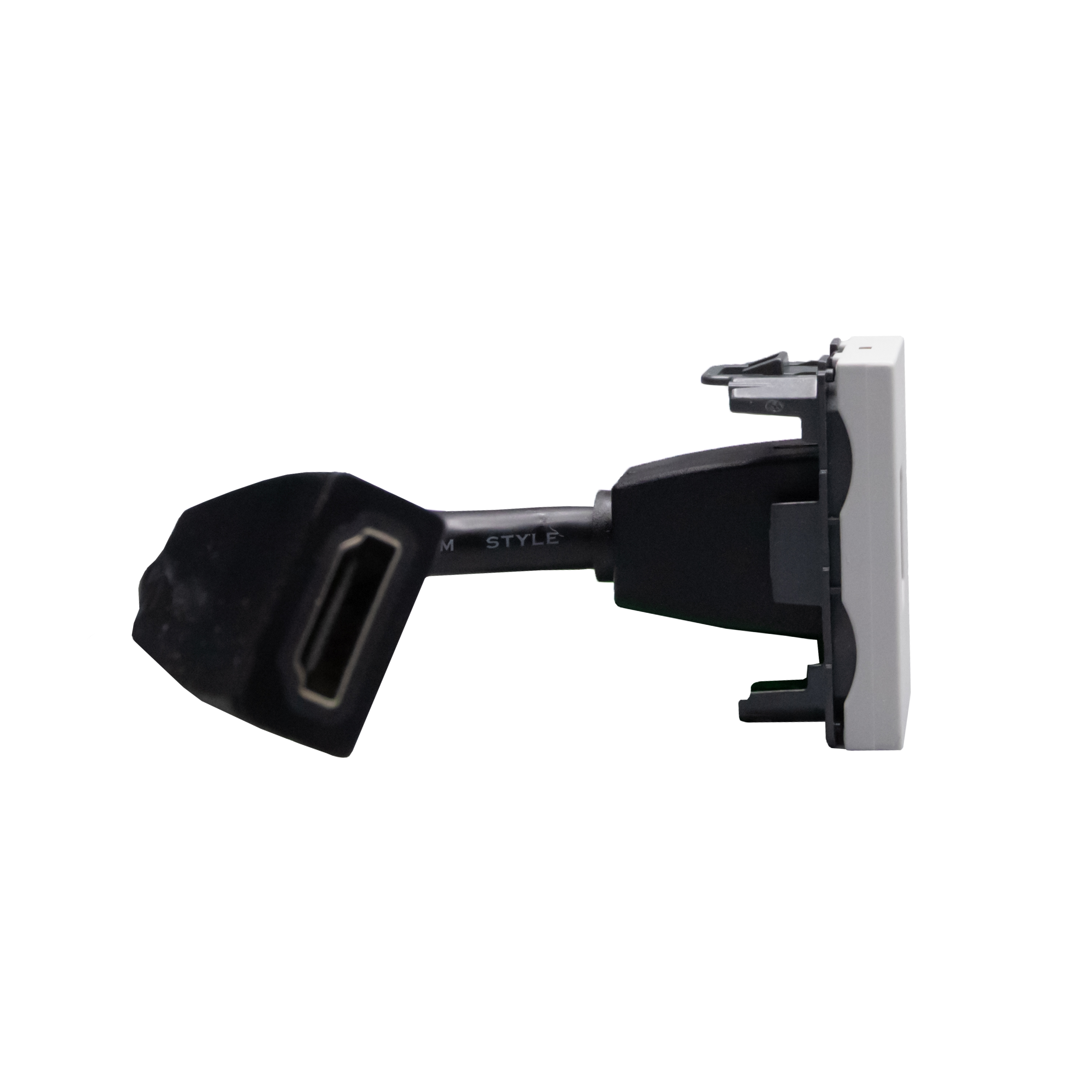 Pre-connected HDMI connector 