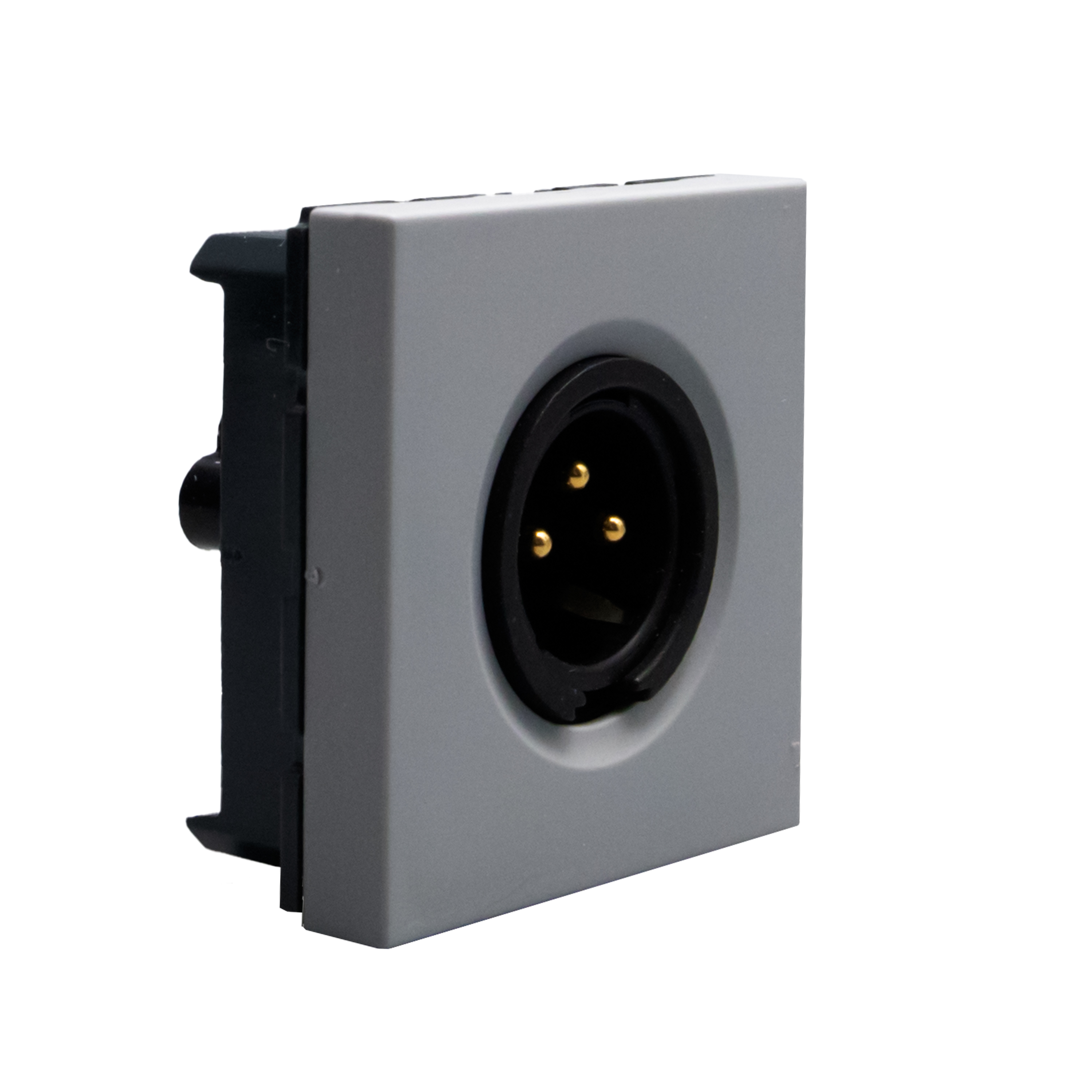 Audio connector - XLR 3 pin - male 