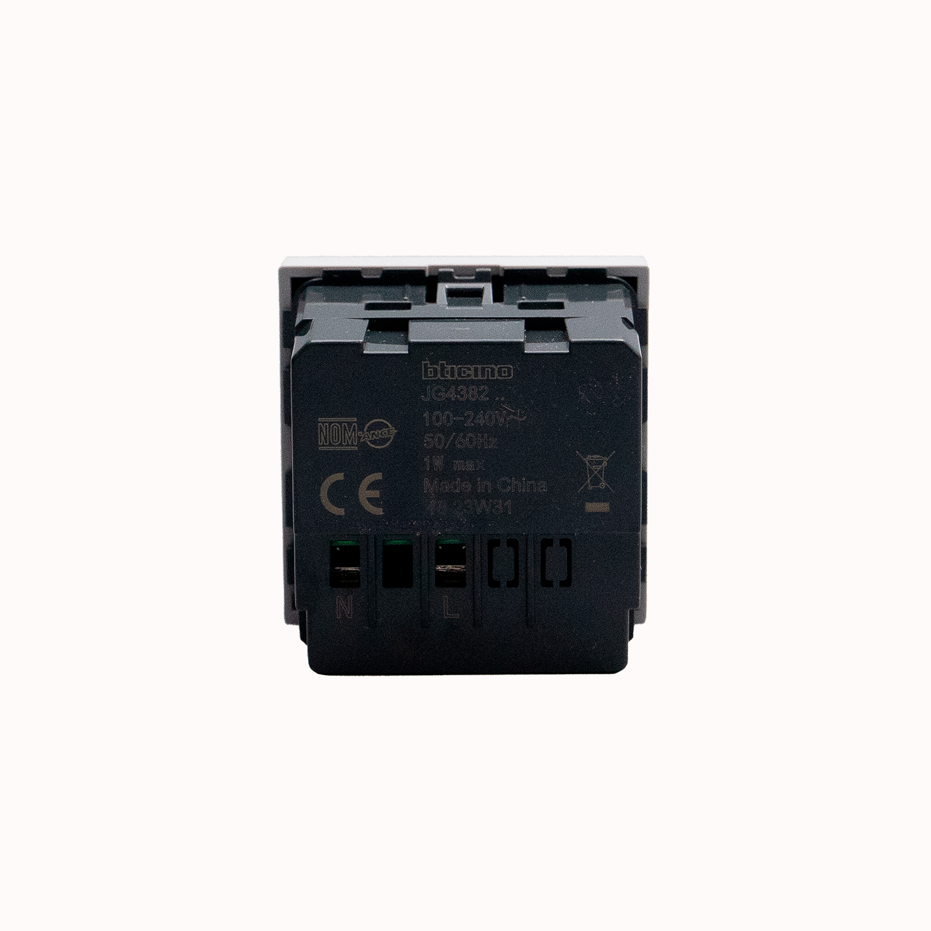 Step marker light with white light LED and switch