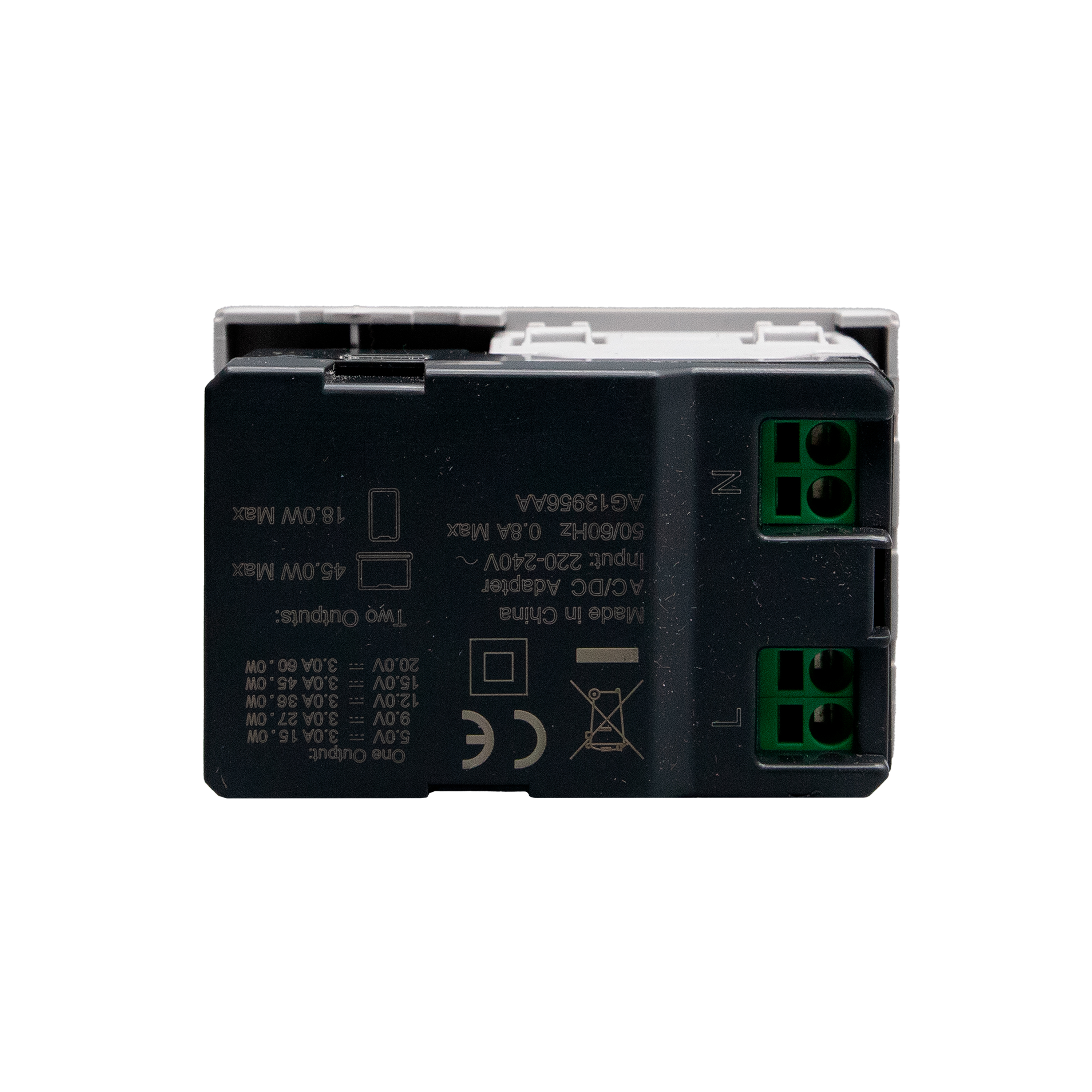 Double USB sockets - 2 x Type-C 63 W 