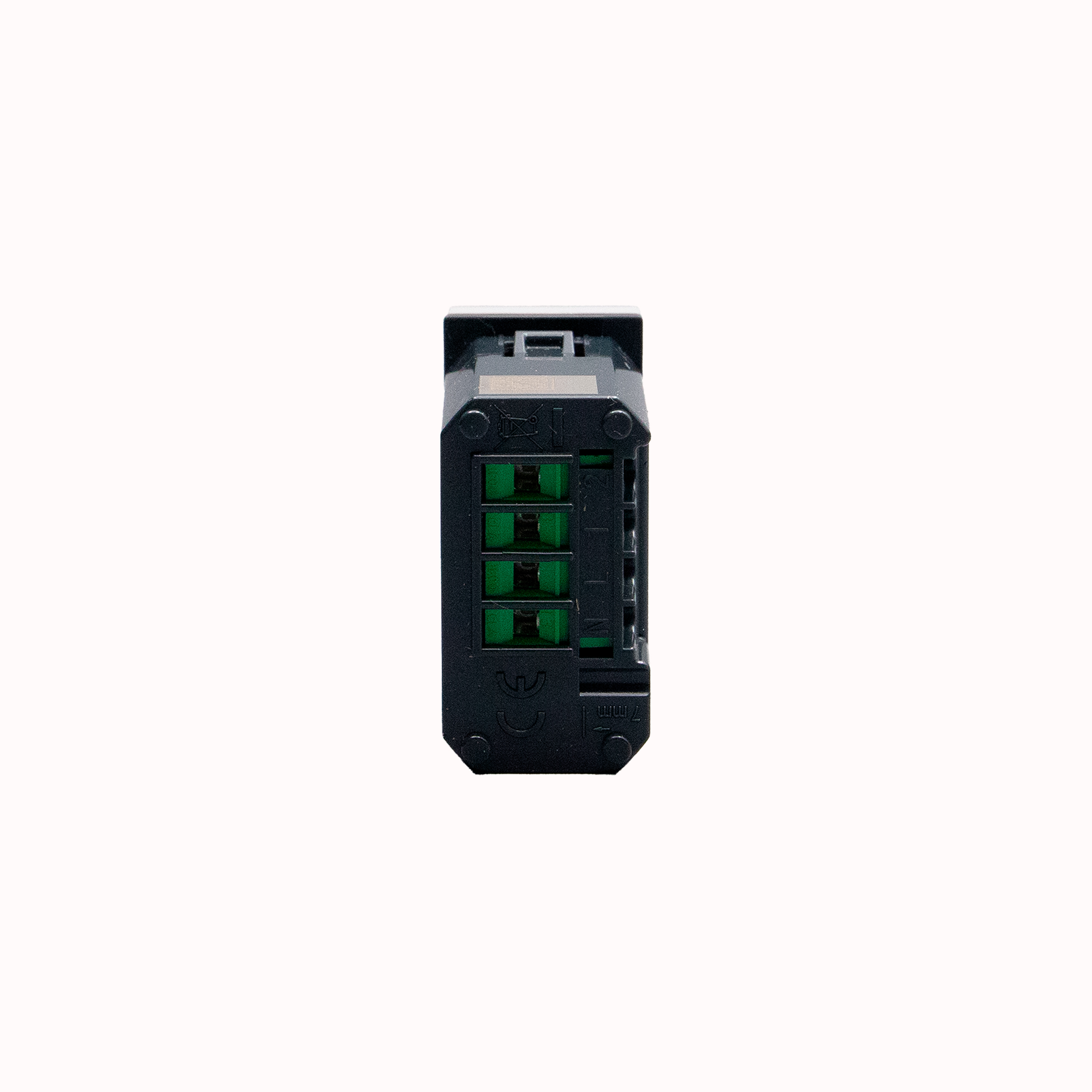 Universal Pushbutton Dimmer - with neutral, 3 wires.  
