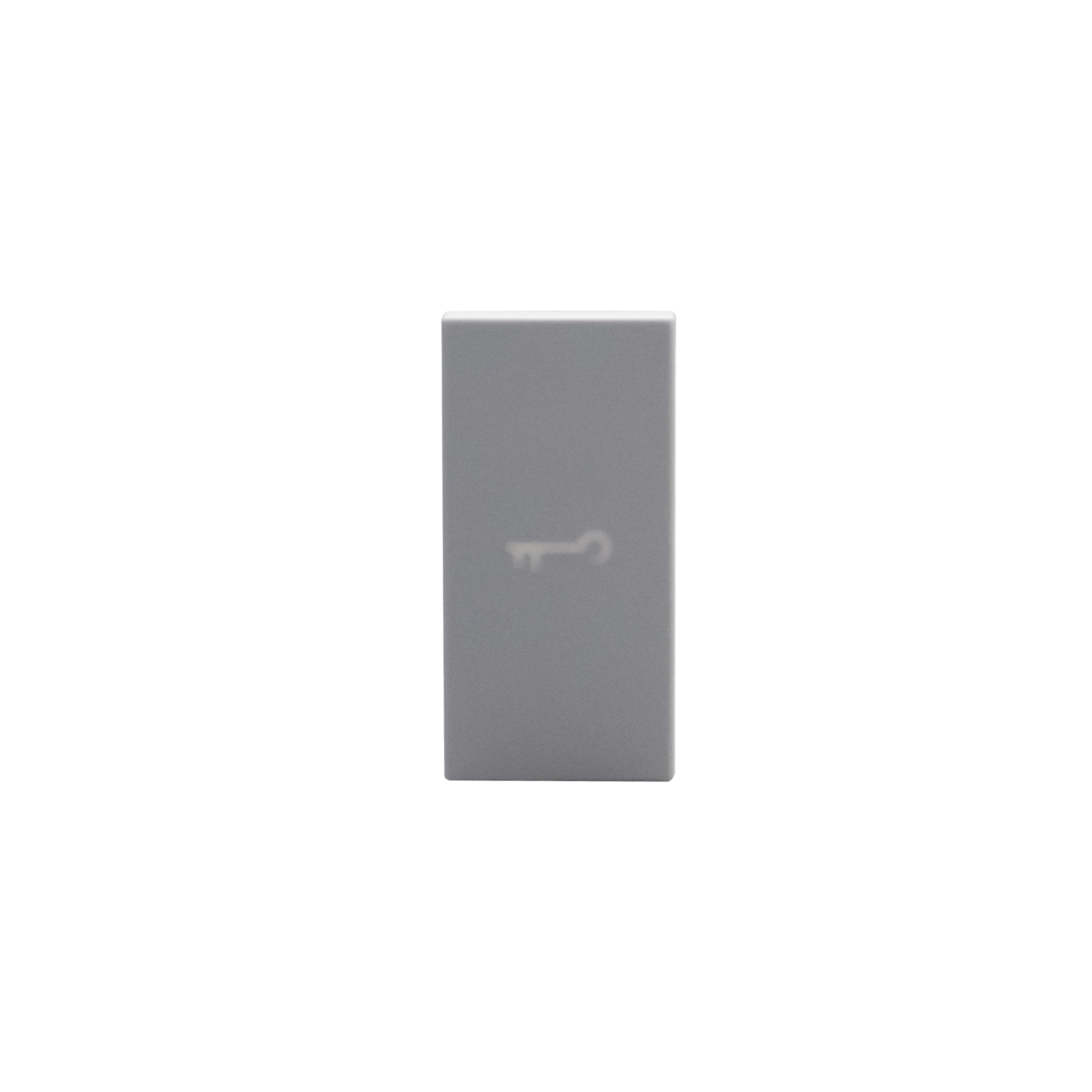Key cover with key symbol - for axial controls  
