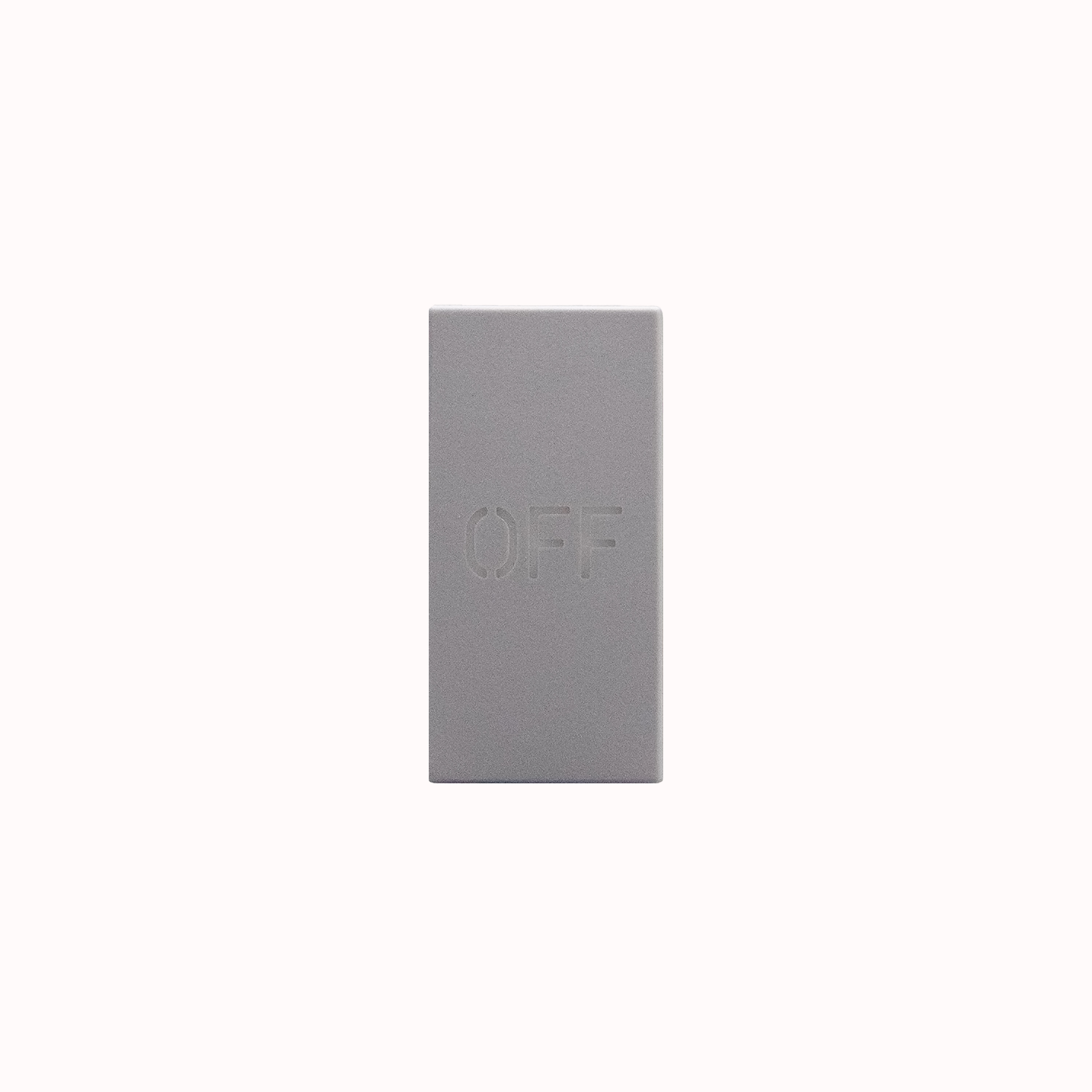 Key cover with OFF symbol - for axial controls  