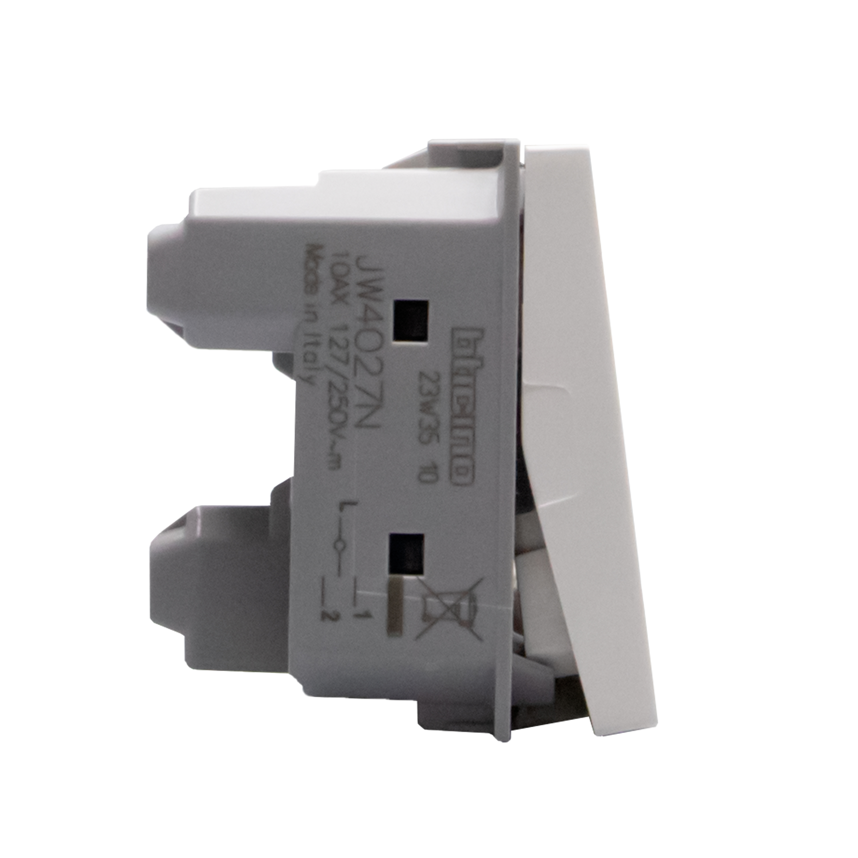 Changeover switch 1P 10 AX - 250 Va.c.  