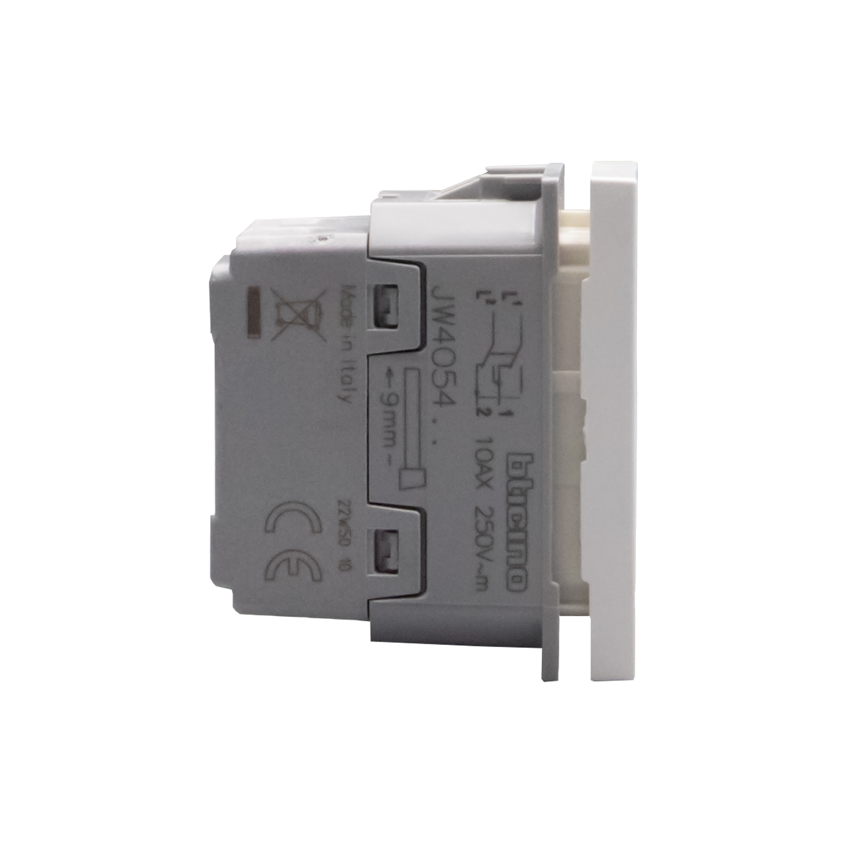 Intermediate axial switches. 1P 10 AX - 250 Va.c.  