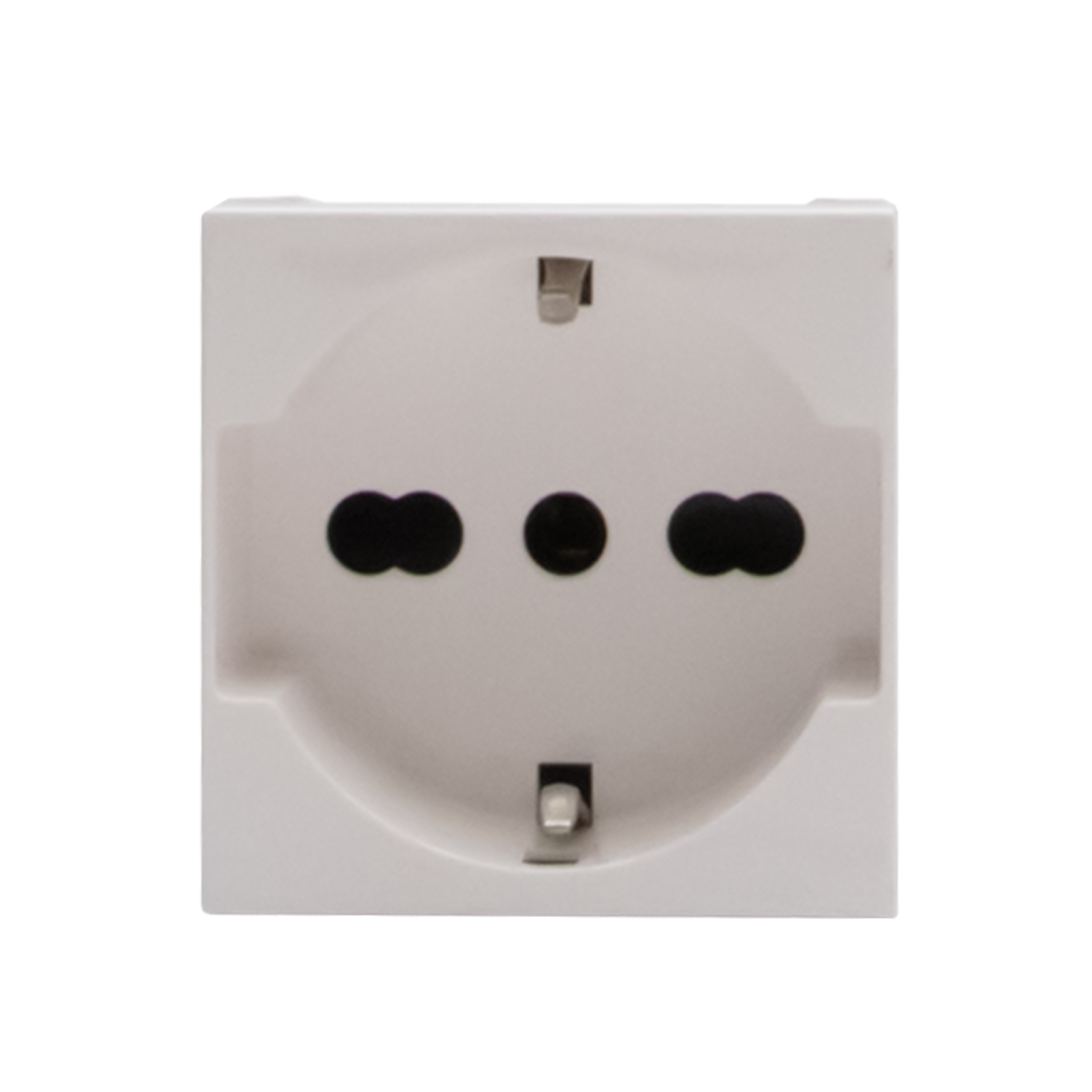 Italian standard P40 socket outlets. 2P+E 10 A and 16 A 250 Va.c. 