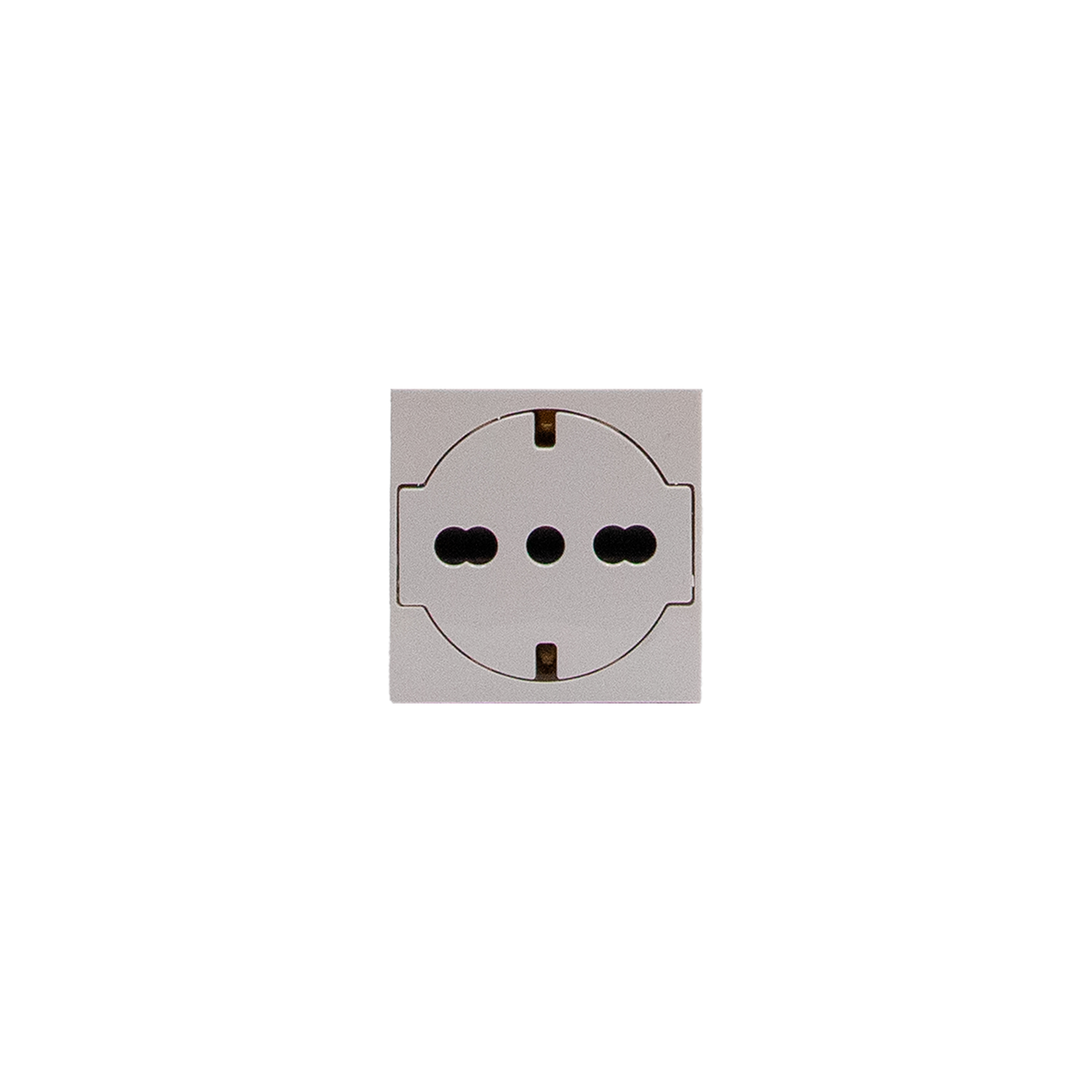 Italian standard P40 socket outlets. FLAT . 