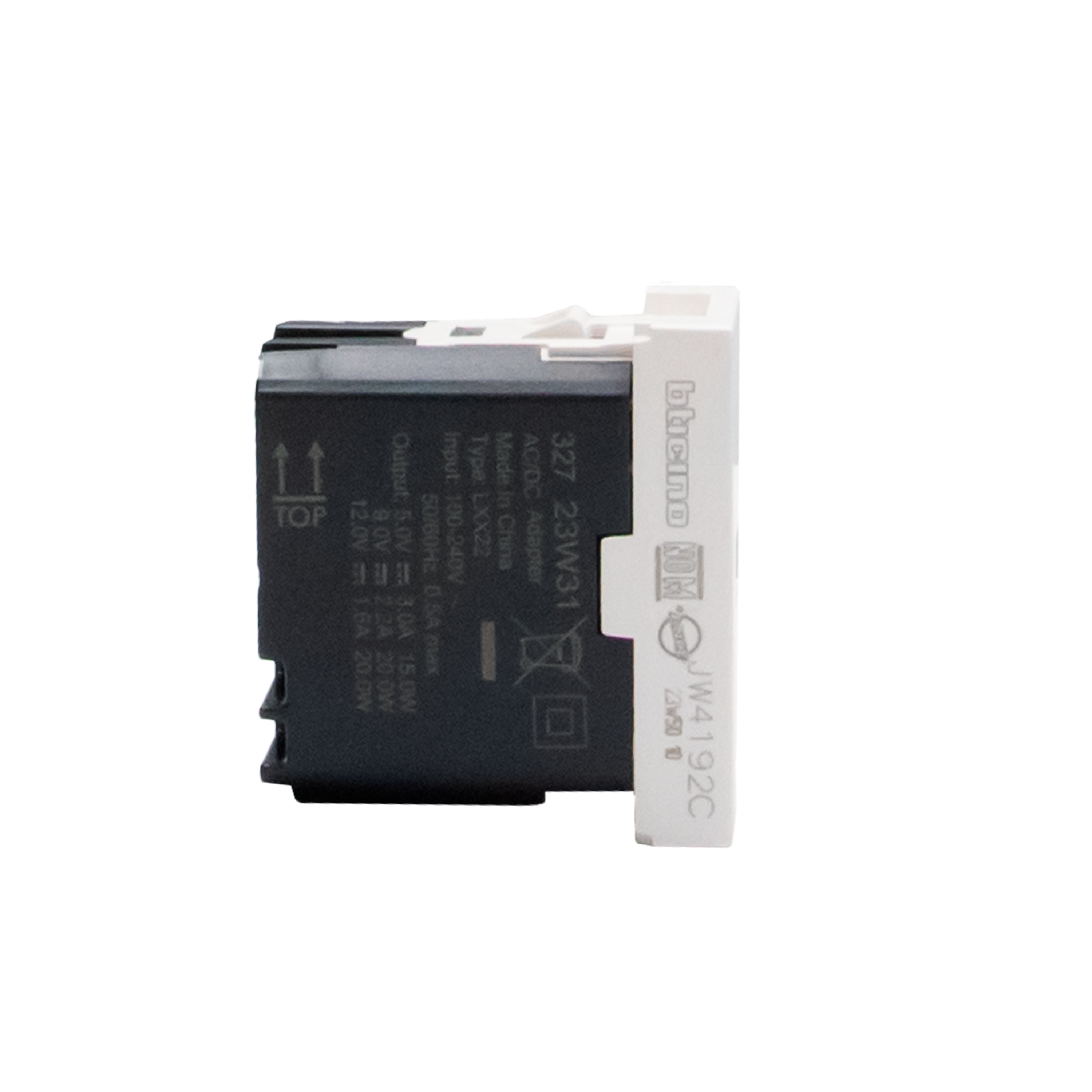 Single USB sockets - 1 x Type-C 20 W.  