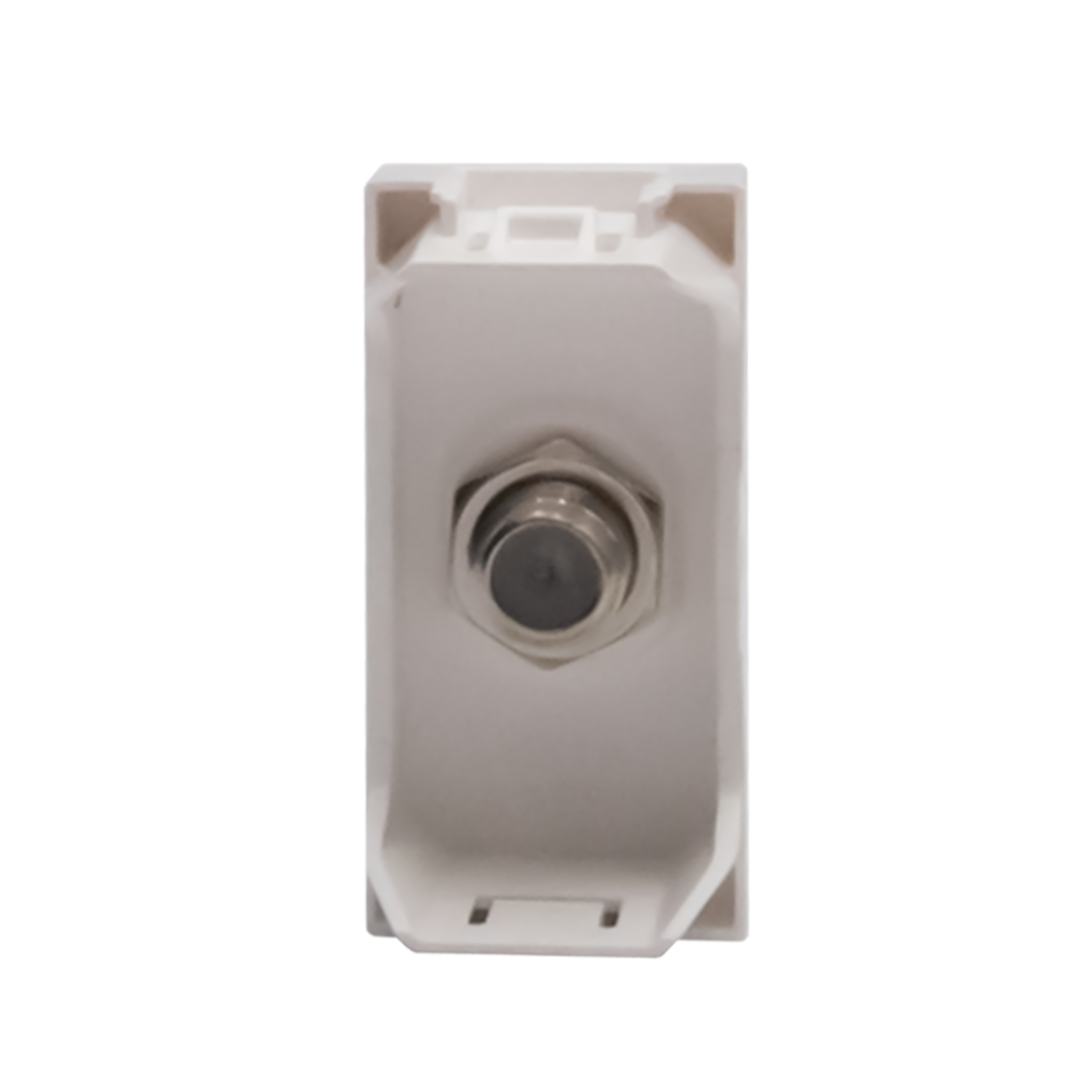 Type-F coaxial sat socket  