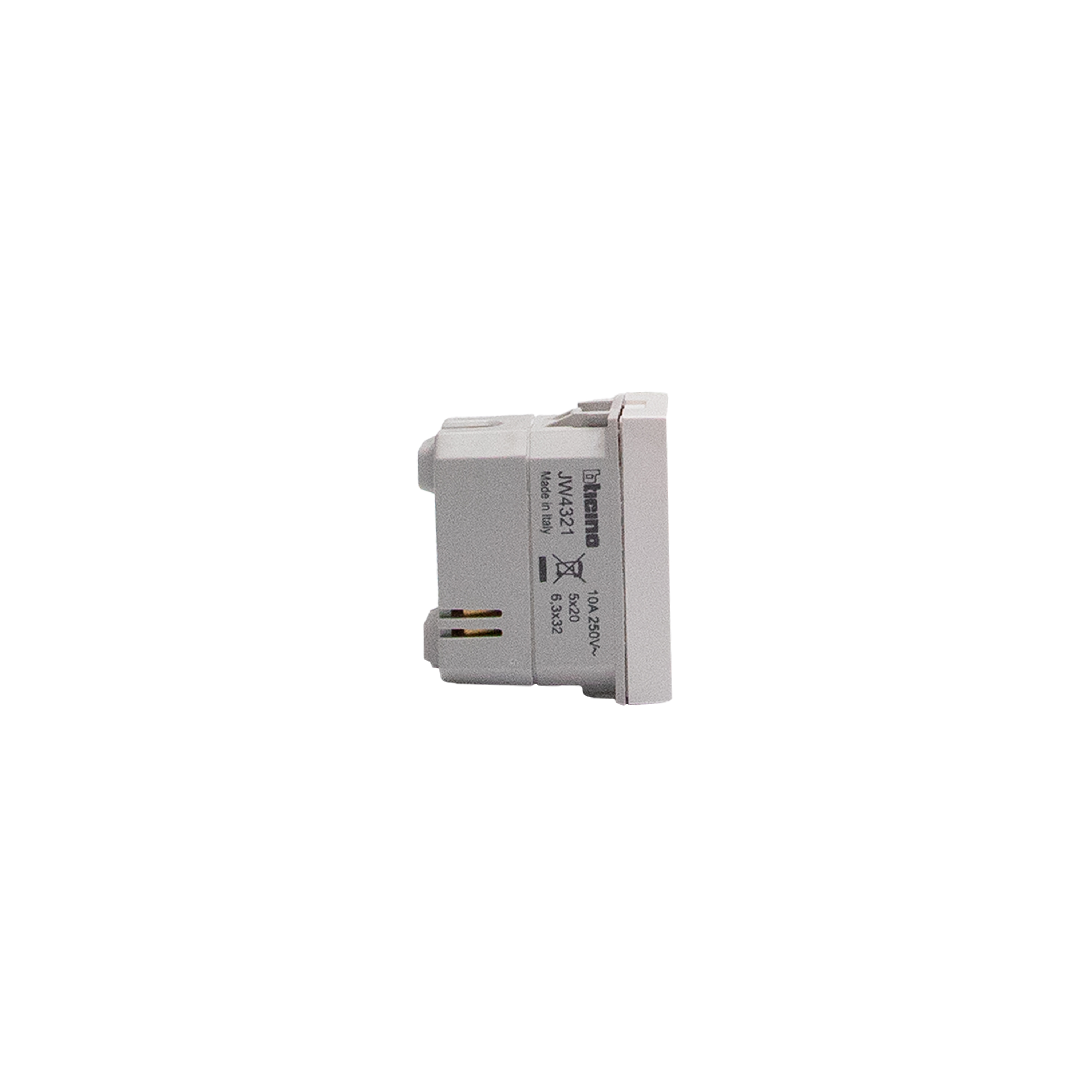 Fuse-carrier for 5 x 20 and 6.3 x 32 fuse  