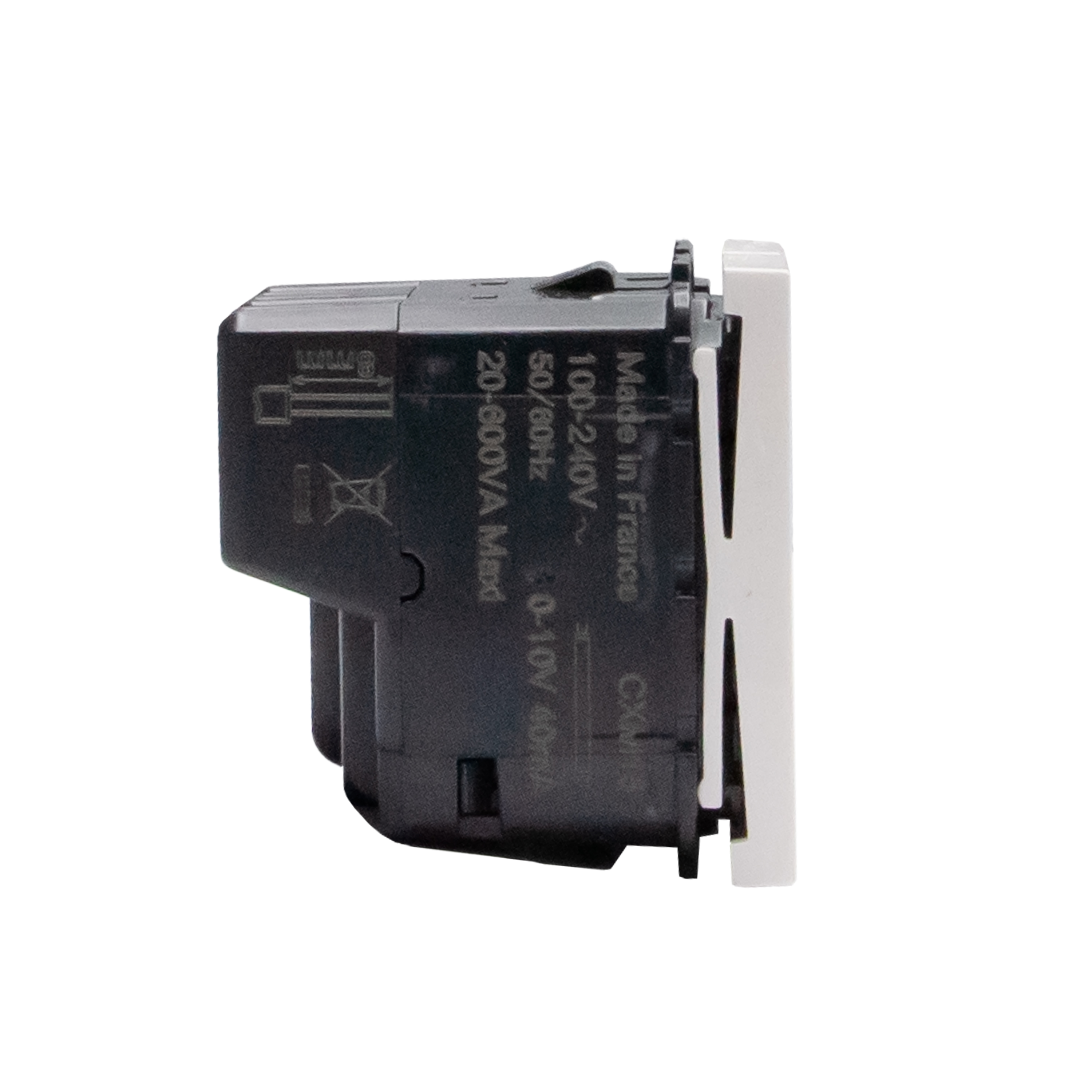 Pushbutton dimmer output 0 - 10 V for ballast 