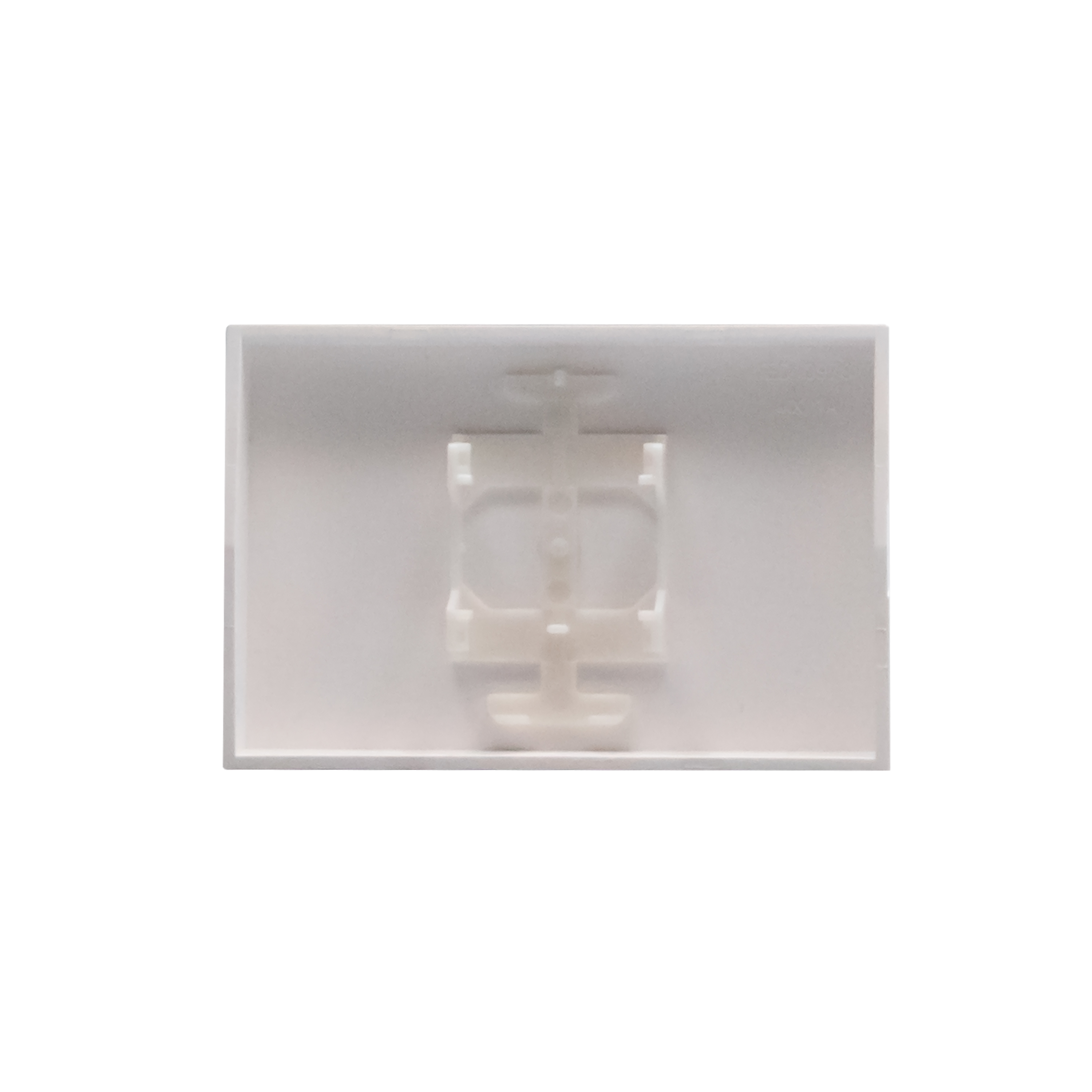 Neutral key cover with lightable diffuser - for rocker controls