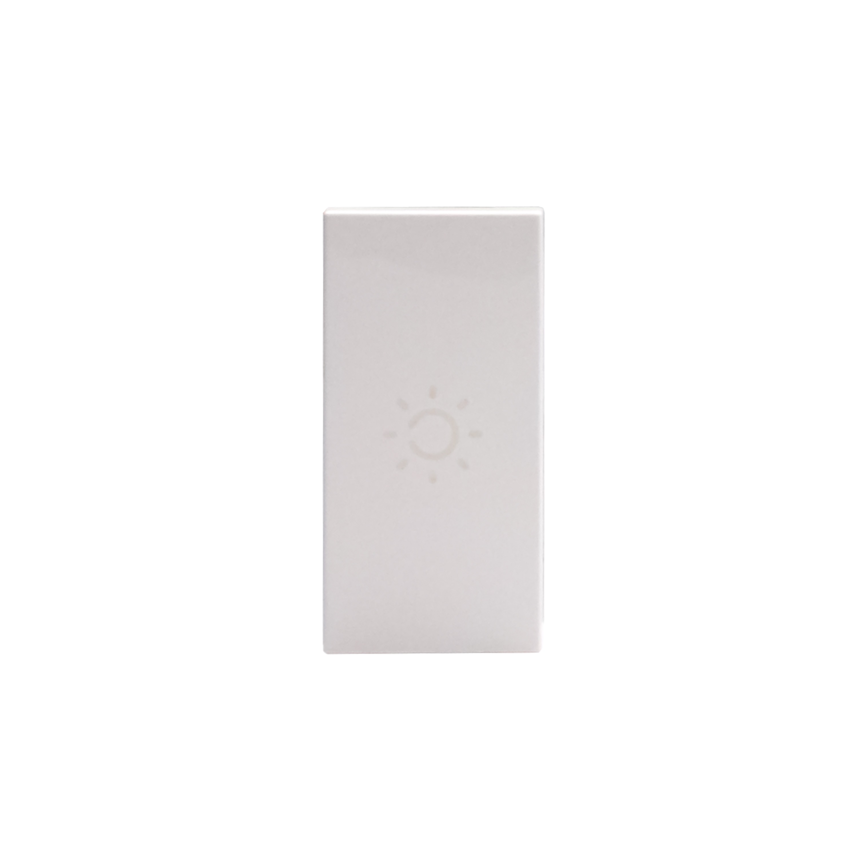 Key cover with lamp symbol - for axial controls