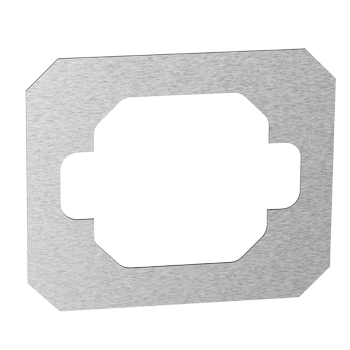 Accessorie for 2 module support frame - to be used on Indian standard installations