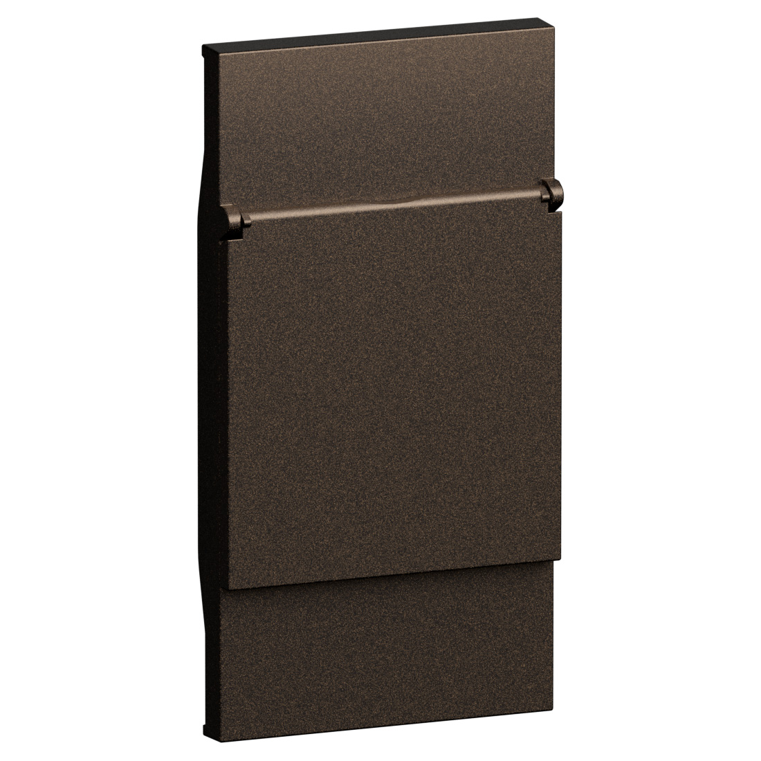 Cover suitable for german standard sockets Bronze