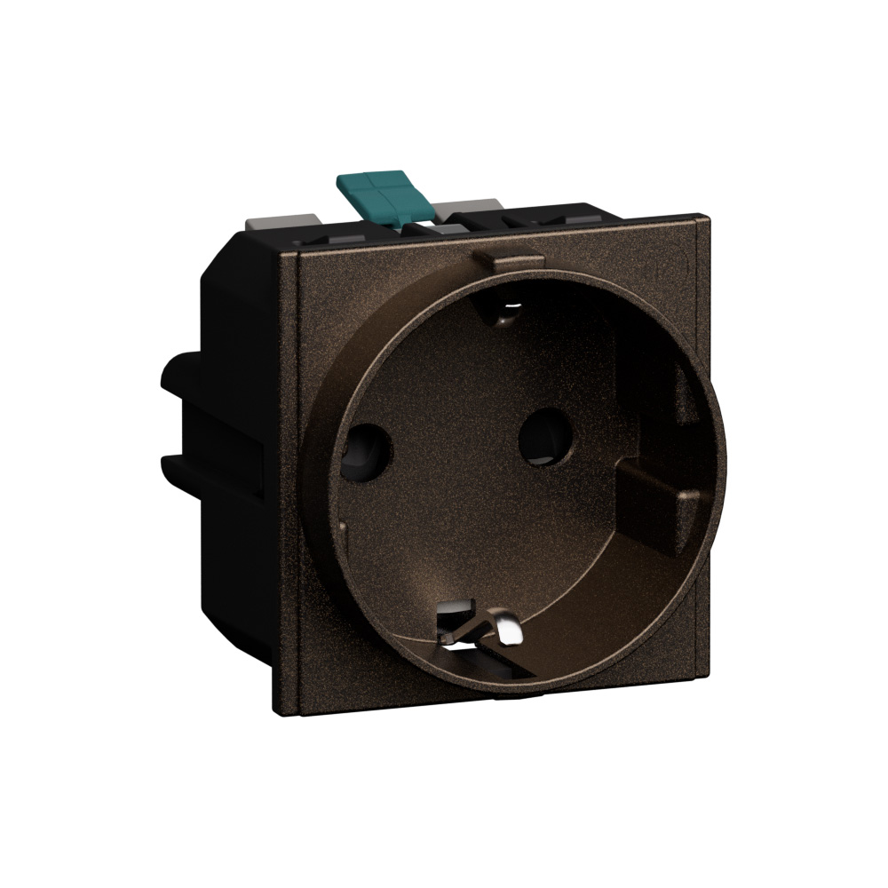 German standard socket 2 P+E 16 A 250 Va.c. 