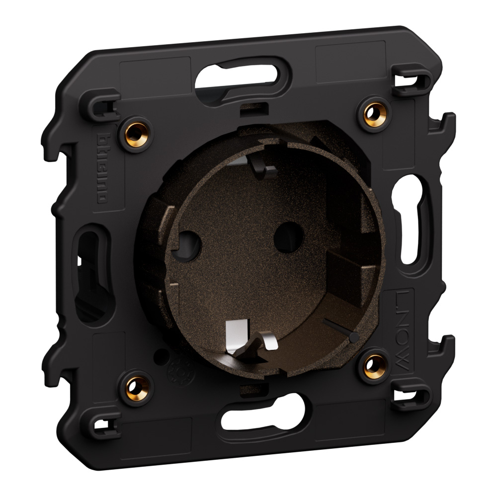 Connected socket. 2P+E 16 A 250 Va.c. 