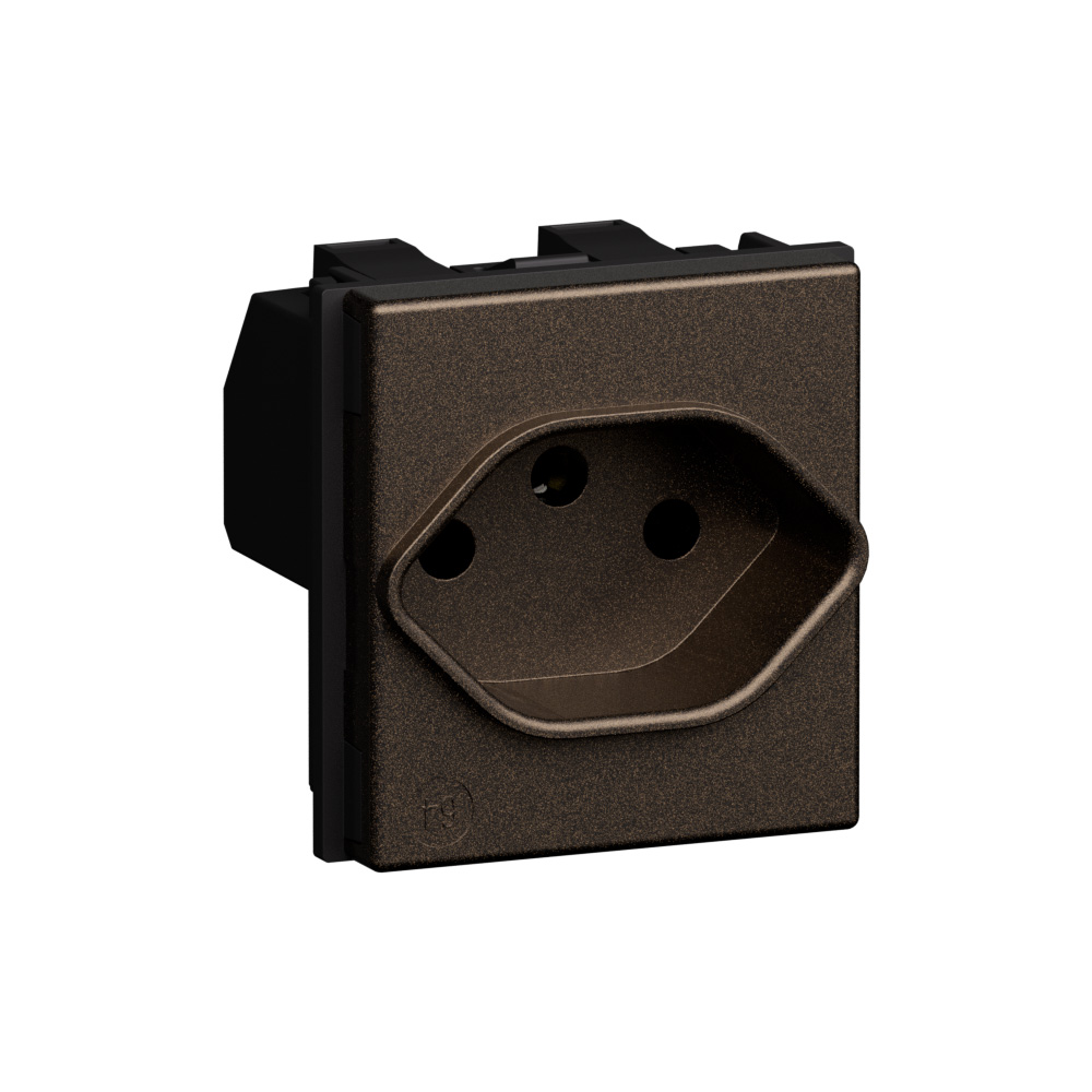 Swiss standard sockets 2 P+E 10 A 250 Va.c. socket