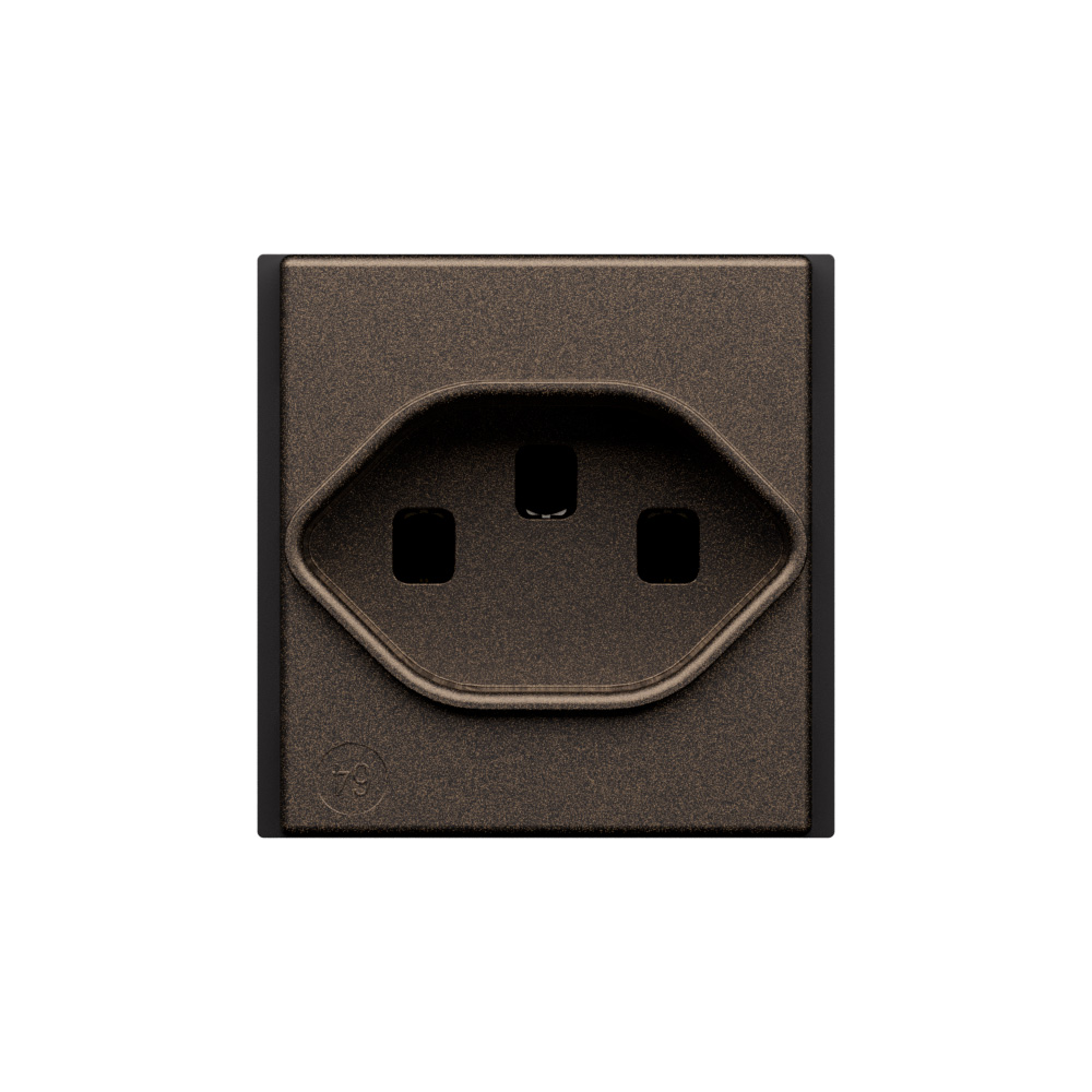 Swiss standard sockets 2 P+E 16 A 250 Va.c. socket
