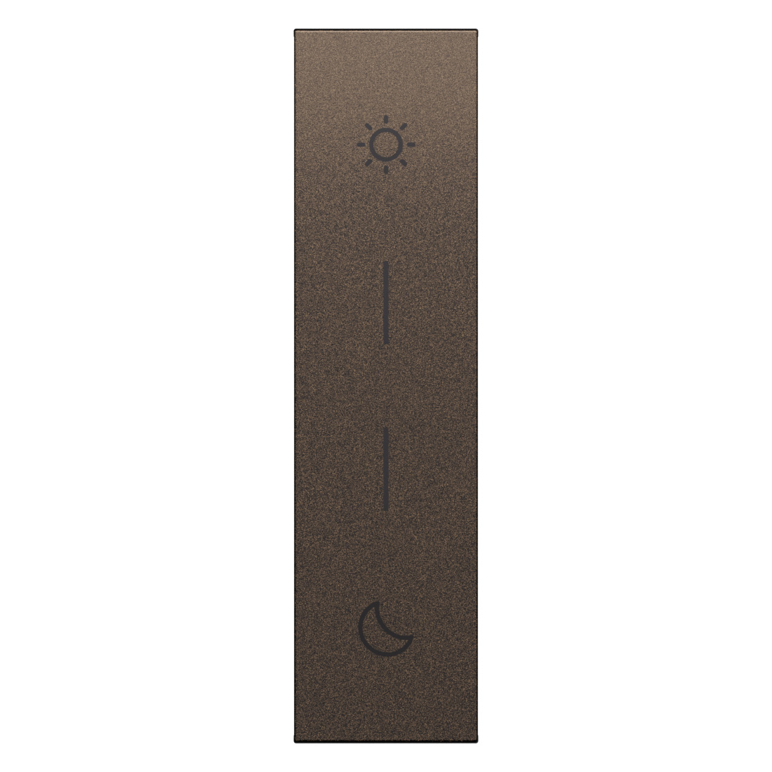 Cover with symbols for multifunction controls.