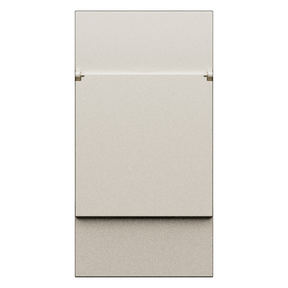 Cover suitable for german standard sockets Bronze