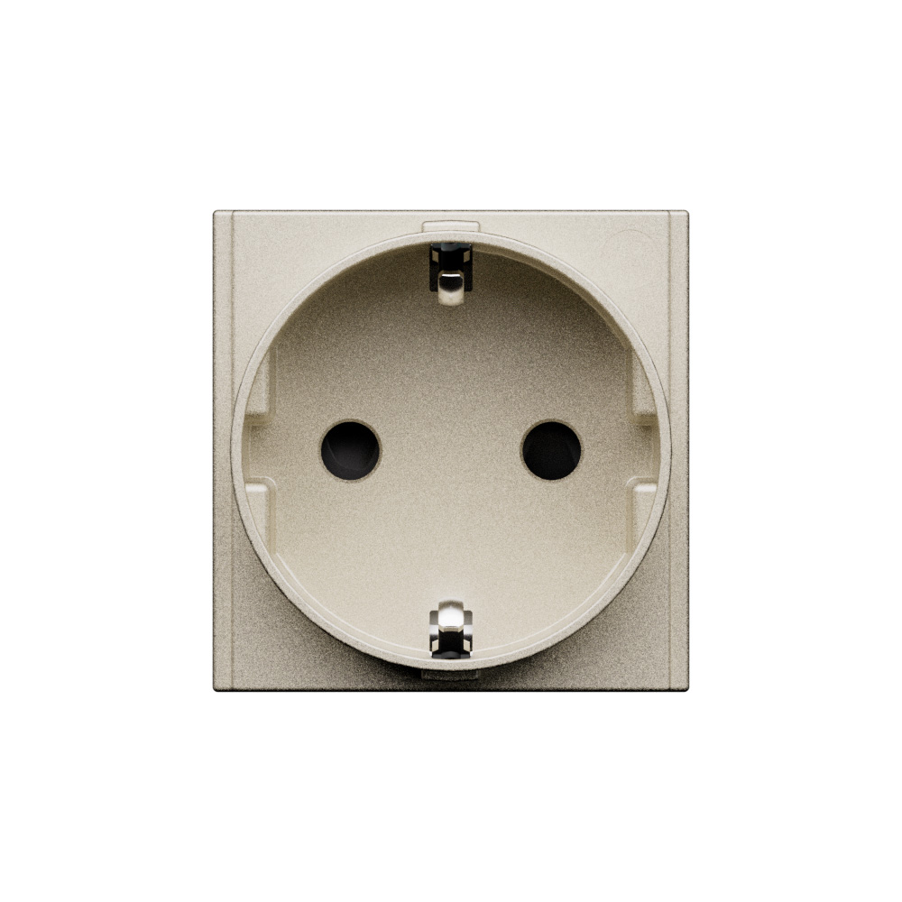 German standard socket 2 P+E 16 A 250 Va.c. 