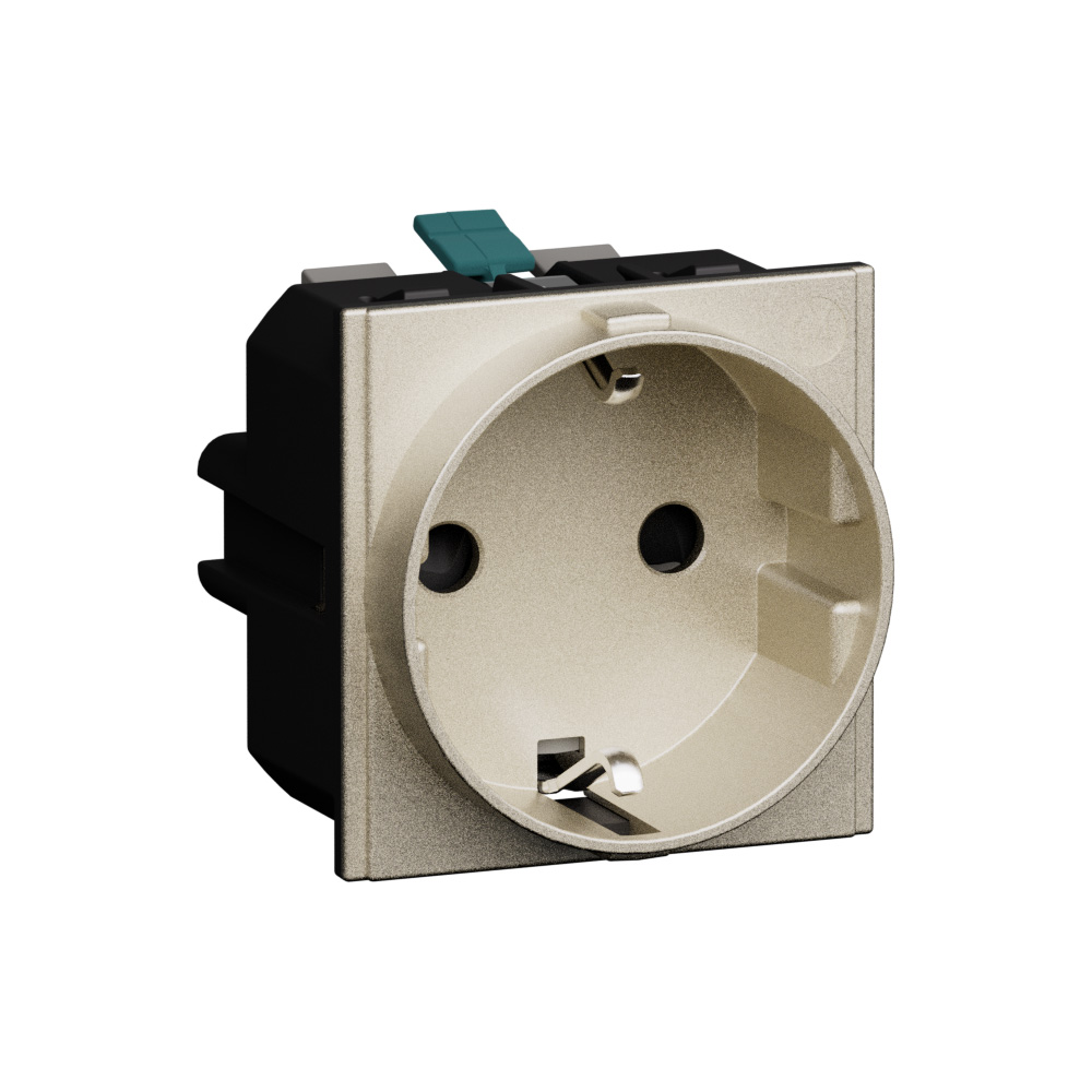 German standard socket 2 P+E 16 A 250 Va.c. 