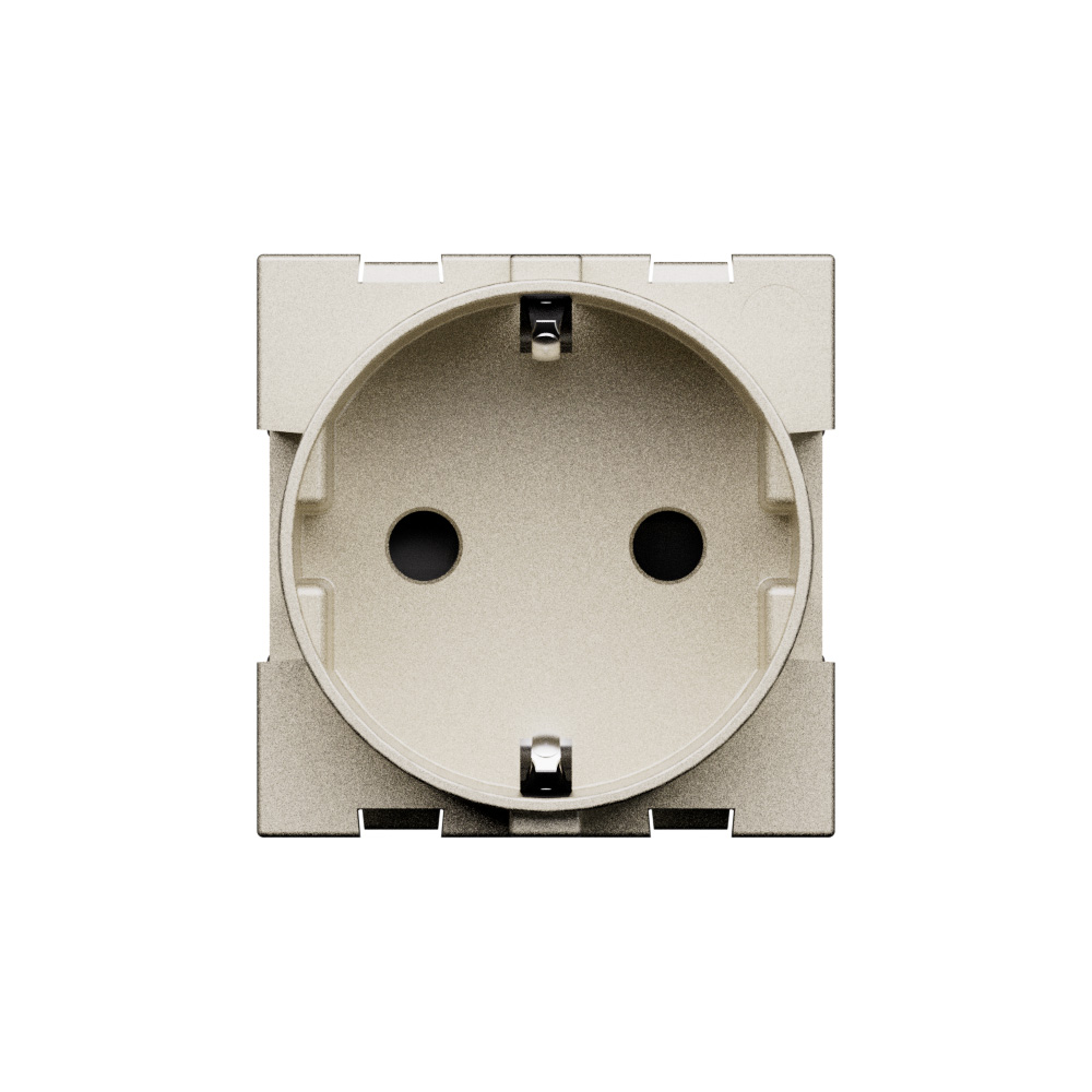 German standard socket 2 P+E 16 A 250 Va.c. 
