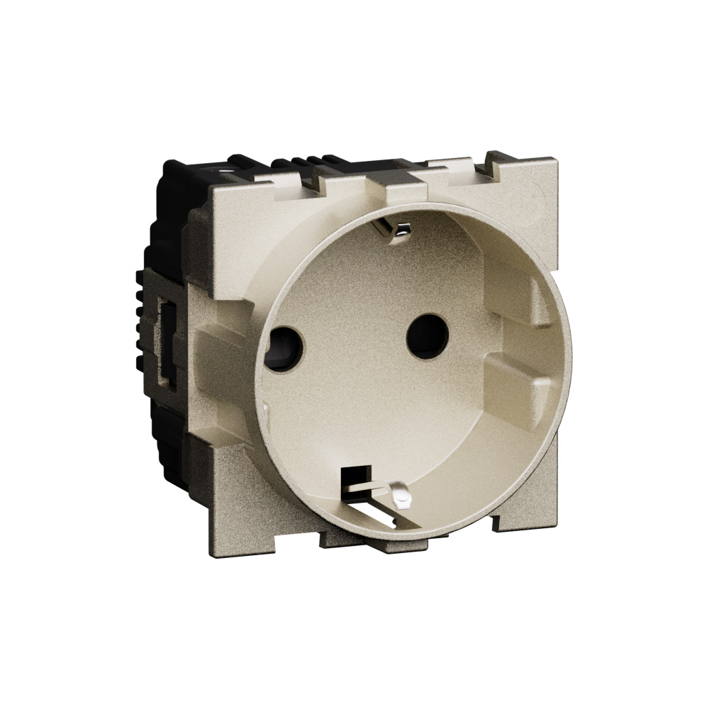 German standard socket 2 P+E 16 A 250 Va.c. 
