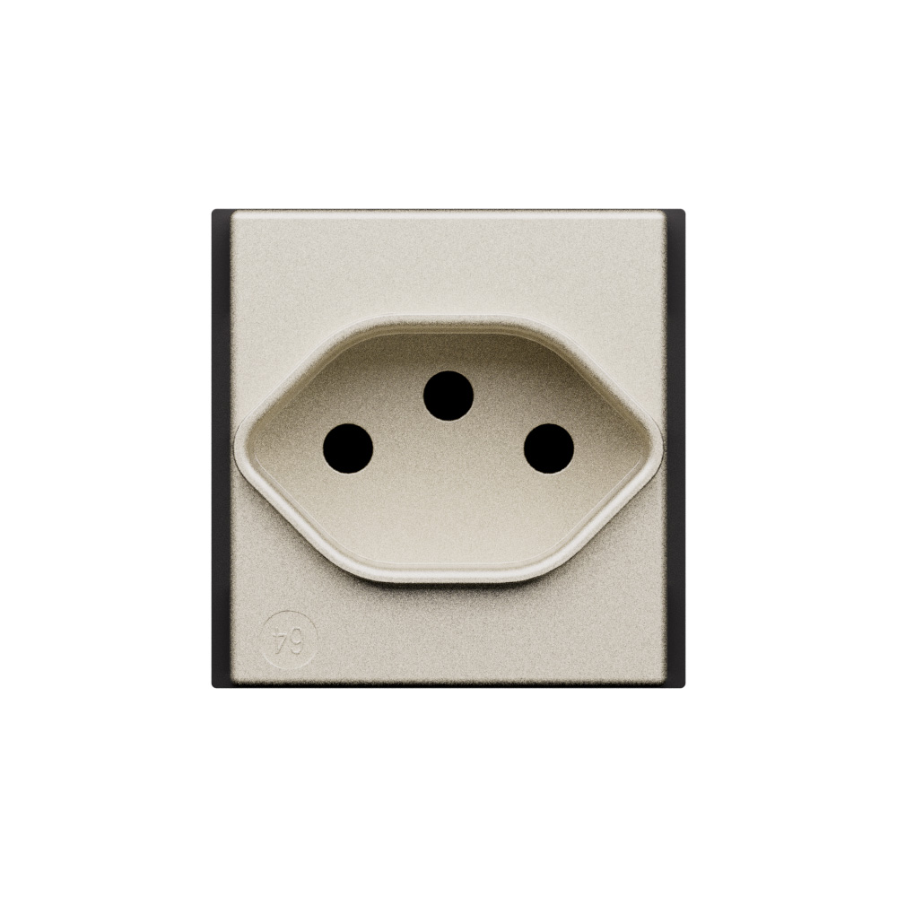 Swiss standard sockets 2 P+E 10 A 250 Va.c. socket