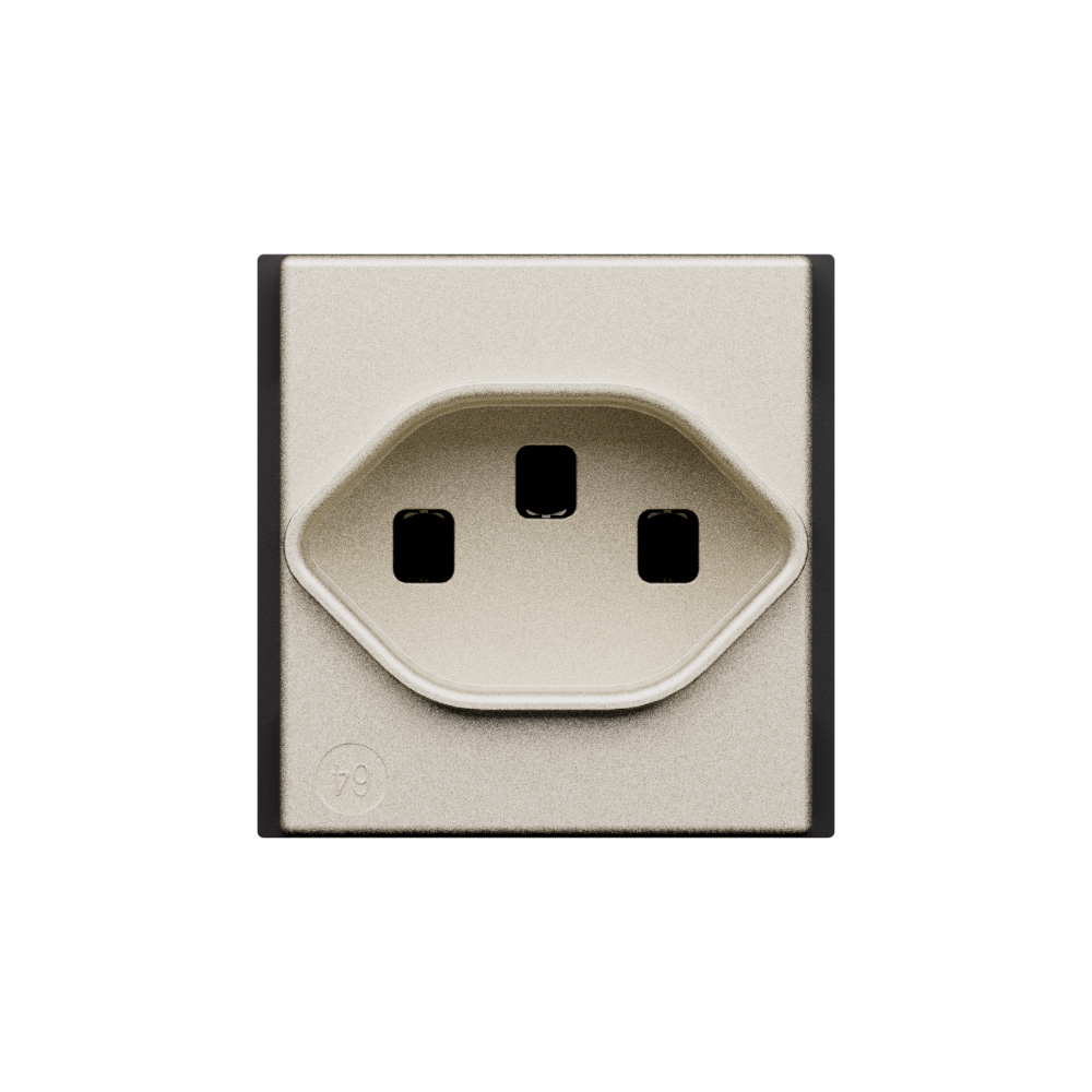 Swiss standard sockets 2 P+E 16 A 250 Va.c. socket