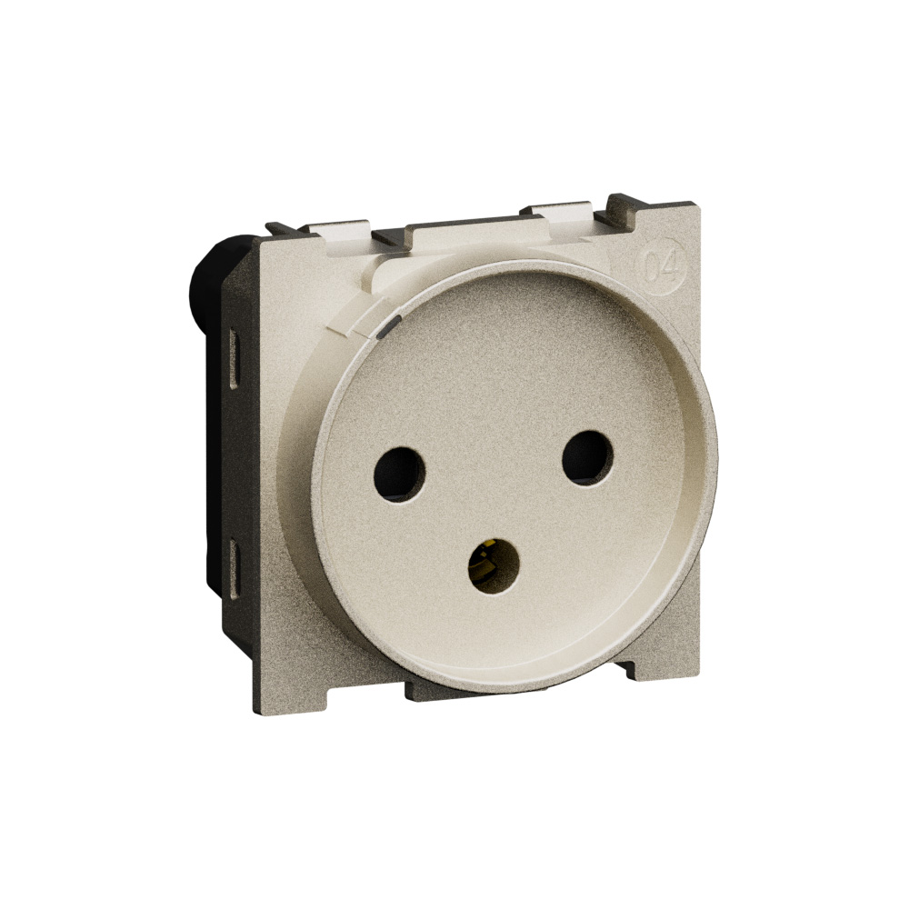 Israeli standard sockets 2 P+E 10/16 A 250 Va.c.