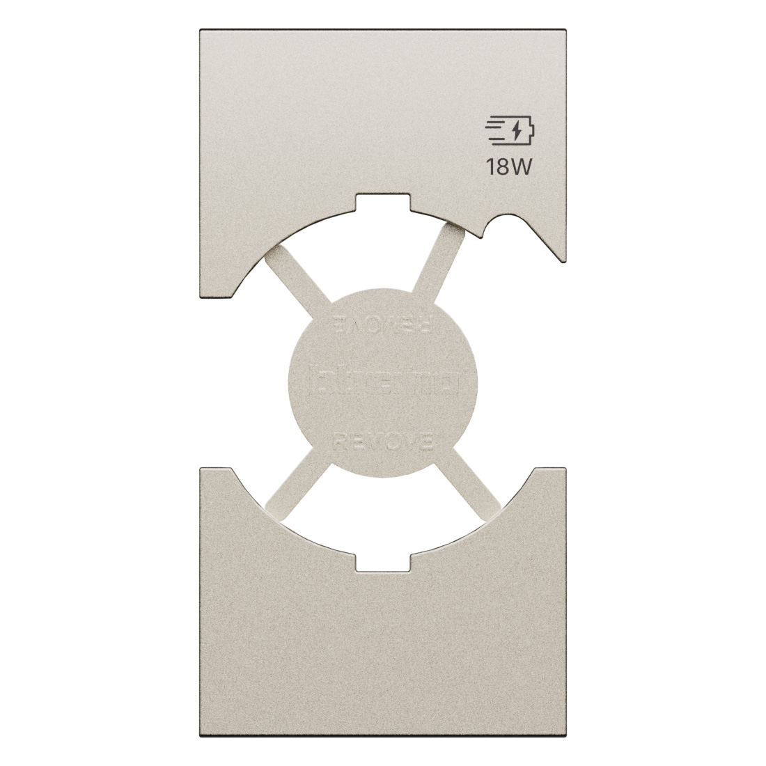 L.NOW - COV. PRESA P40+USB 2M CHAMPAGNE