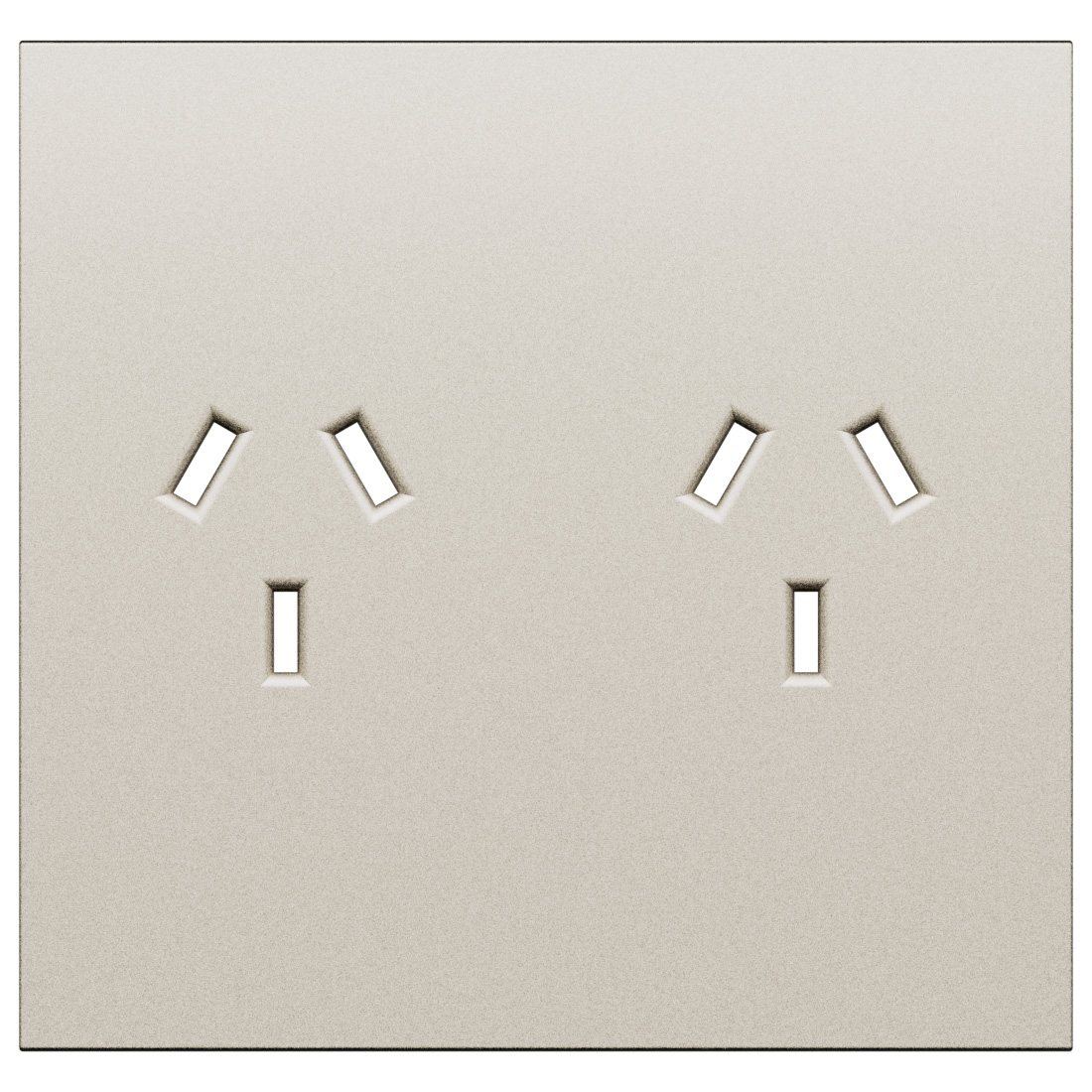Cover for australian standard sockets Item K4132 