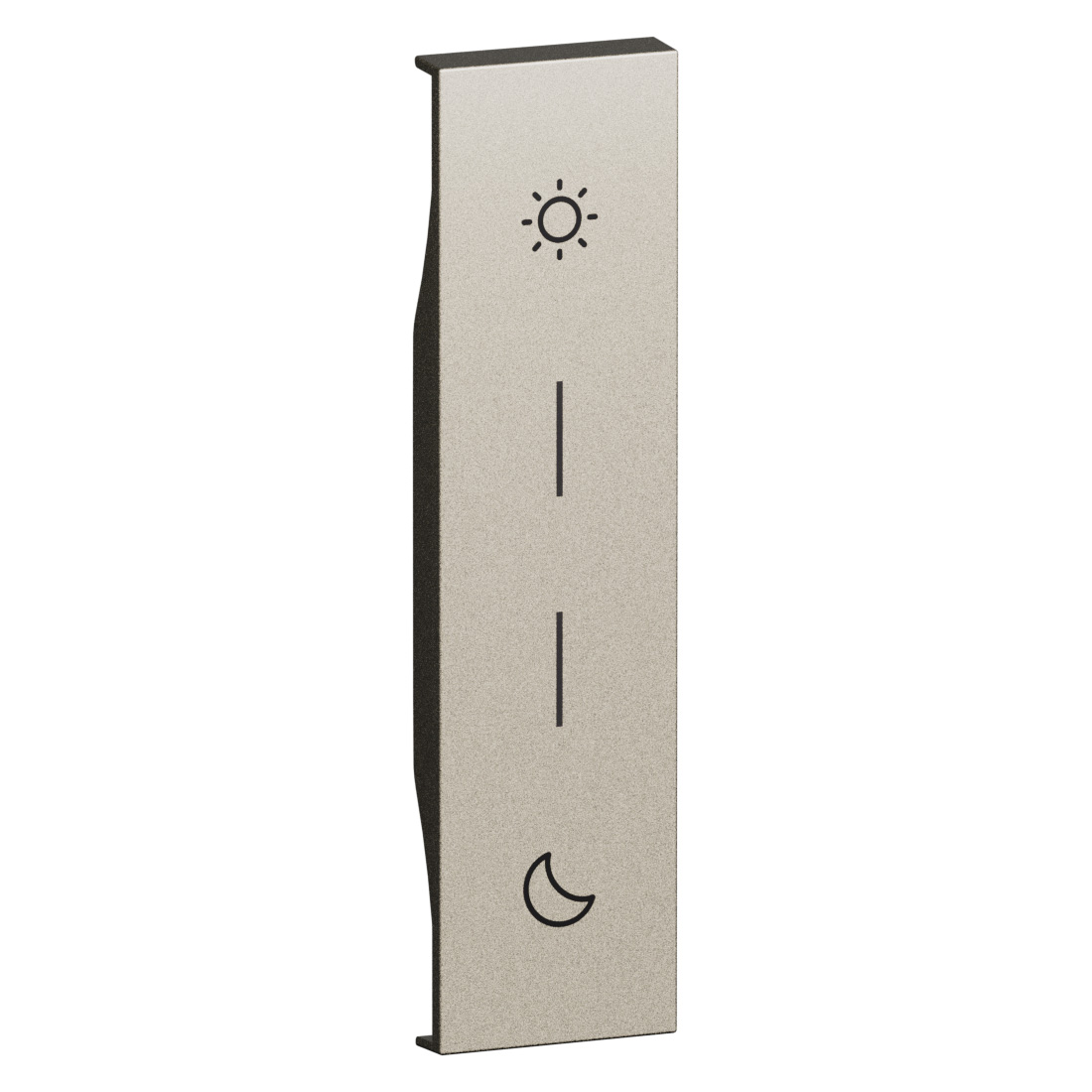 Cover with symbols for multifunction controls.