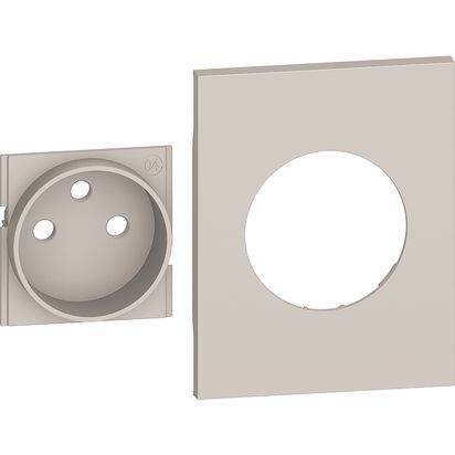 Cover + traditional top for French-Belgium standard socket item K4142A