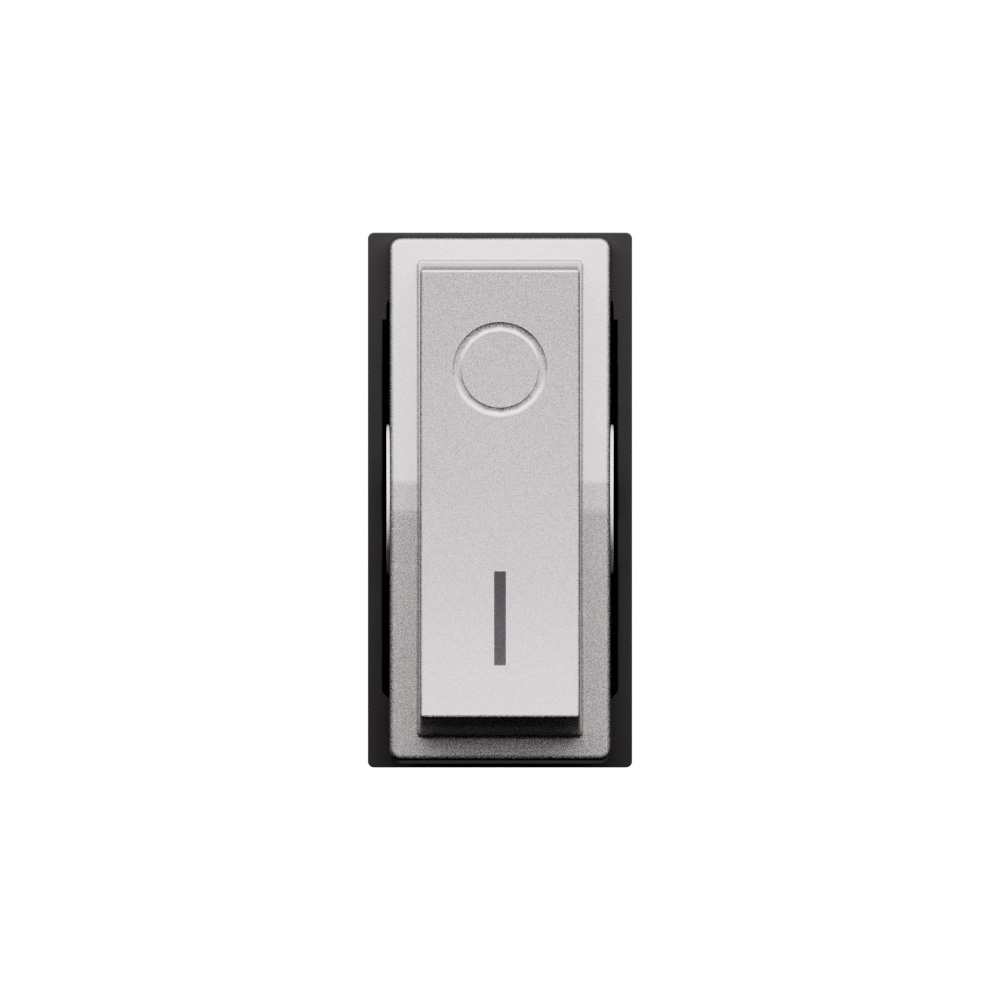 L.NOW - INTERRUTTORE 2P 16AX STEEL
