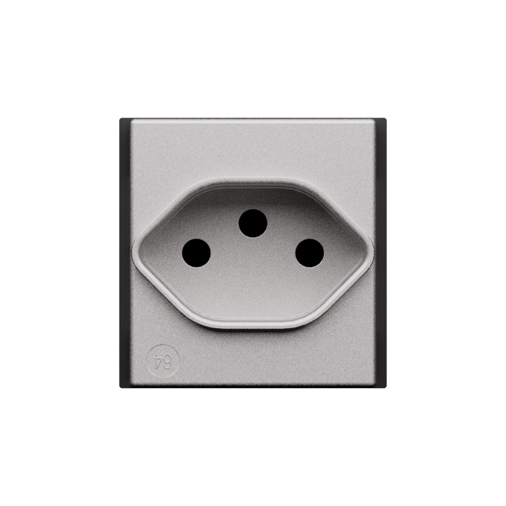 Swiss standard sockets 2 P+E 10 A 250 Va.c. socket