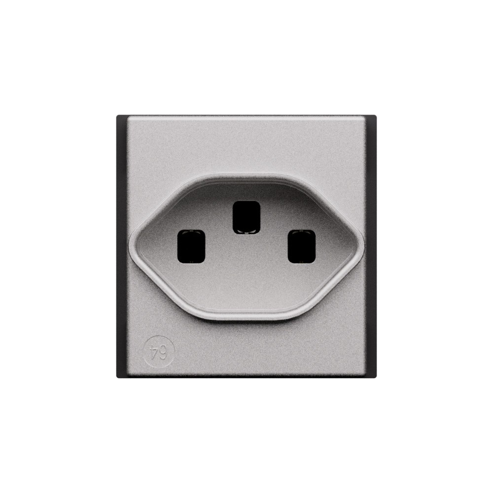 Swiss standard sockets 2 P+E 16 A 250 Va.c. socket