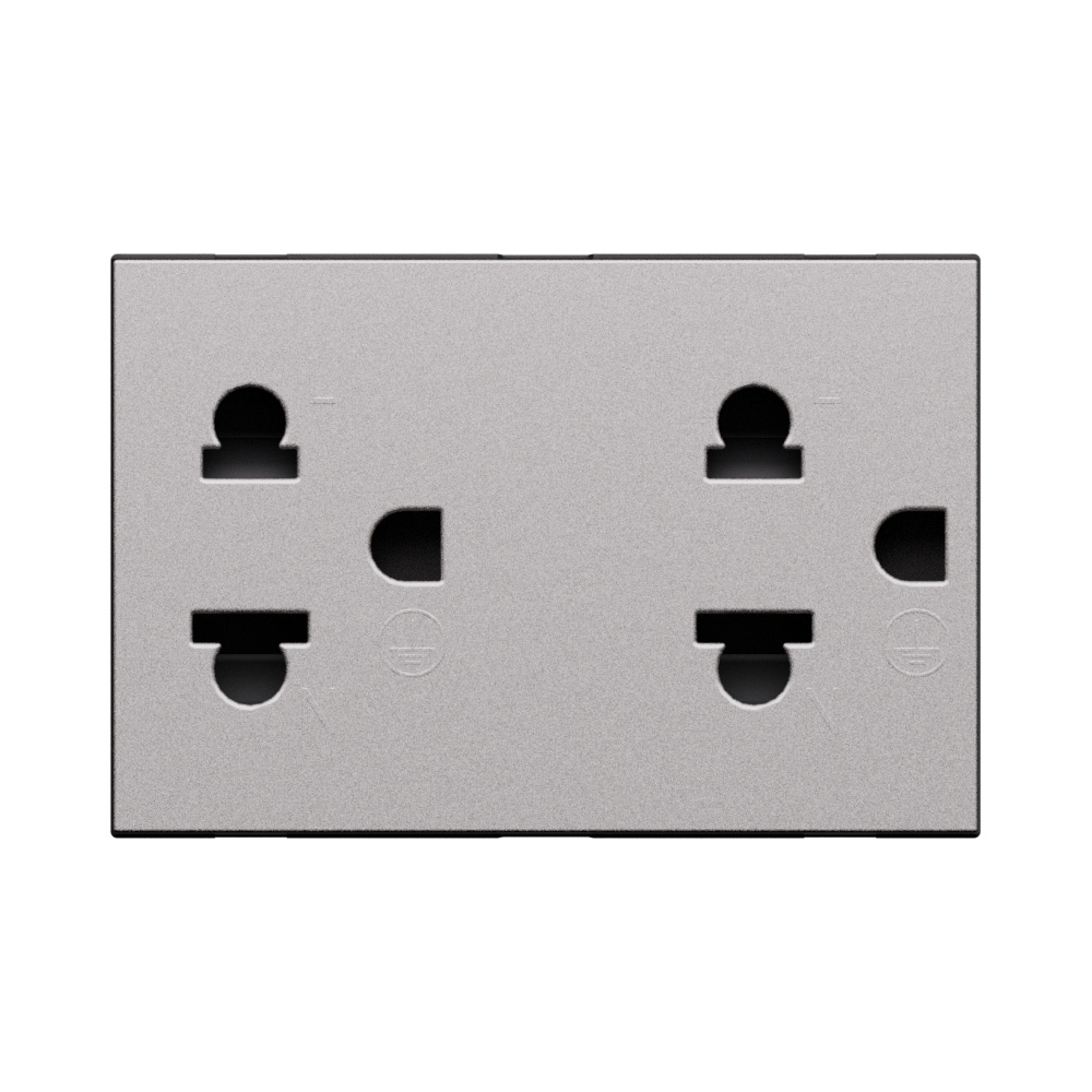 Thai standard sockets 2 P+E 16 A 127/250 Va.c. 