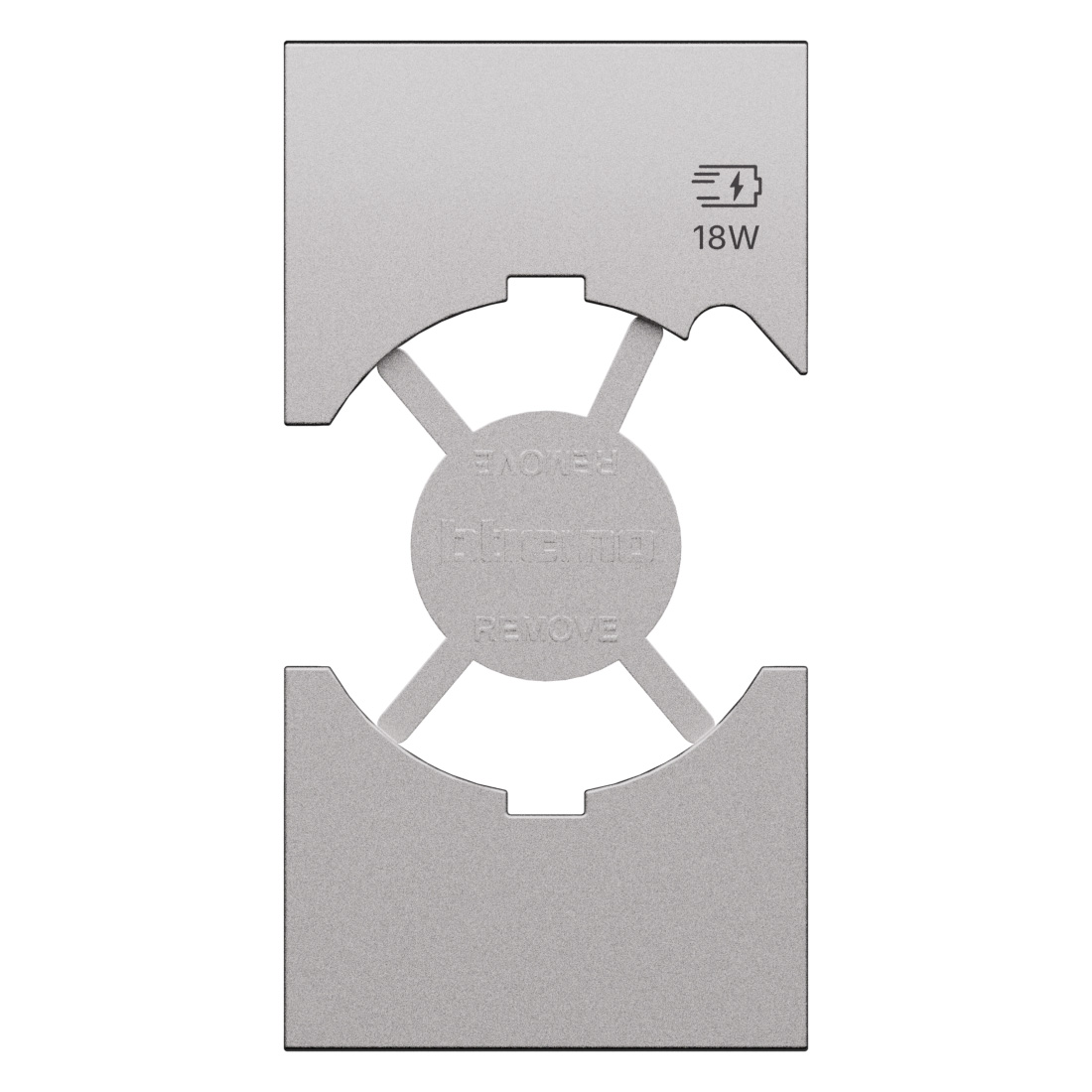 L.NOW - COV. PRESA P40+USB 2M STEEL