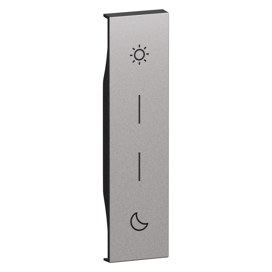 Cover with symbols for multifunction controls.
