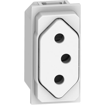 2P+E 10A 250VA flat brasilian standard socket