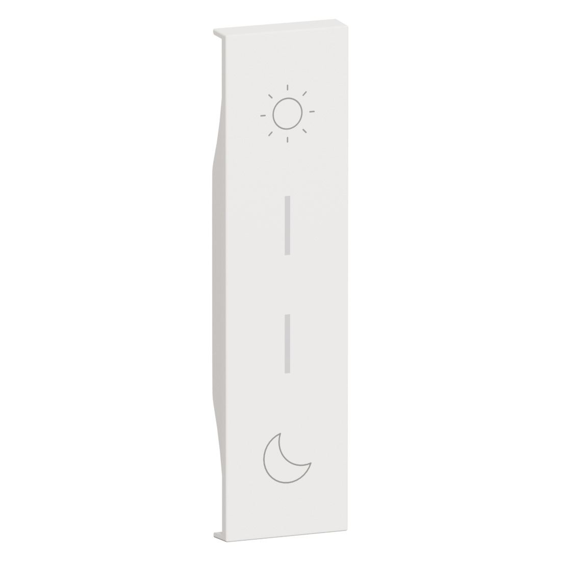 Cover with symbols for multifunction controls.