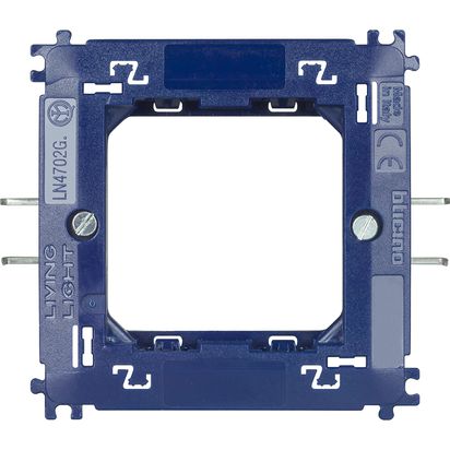 Support for round and Square cover plates - fixing with clips