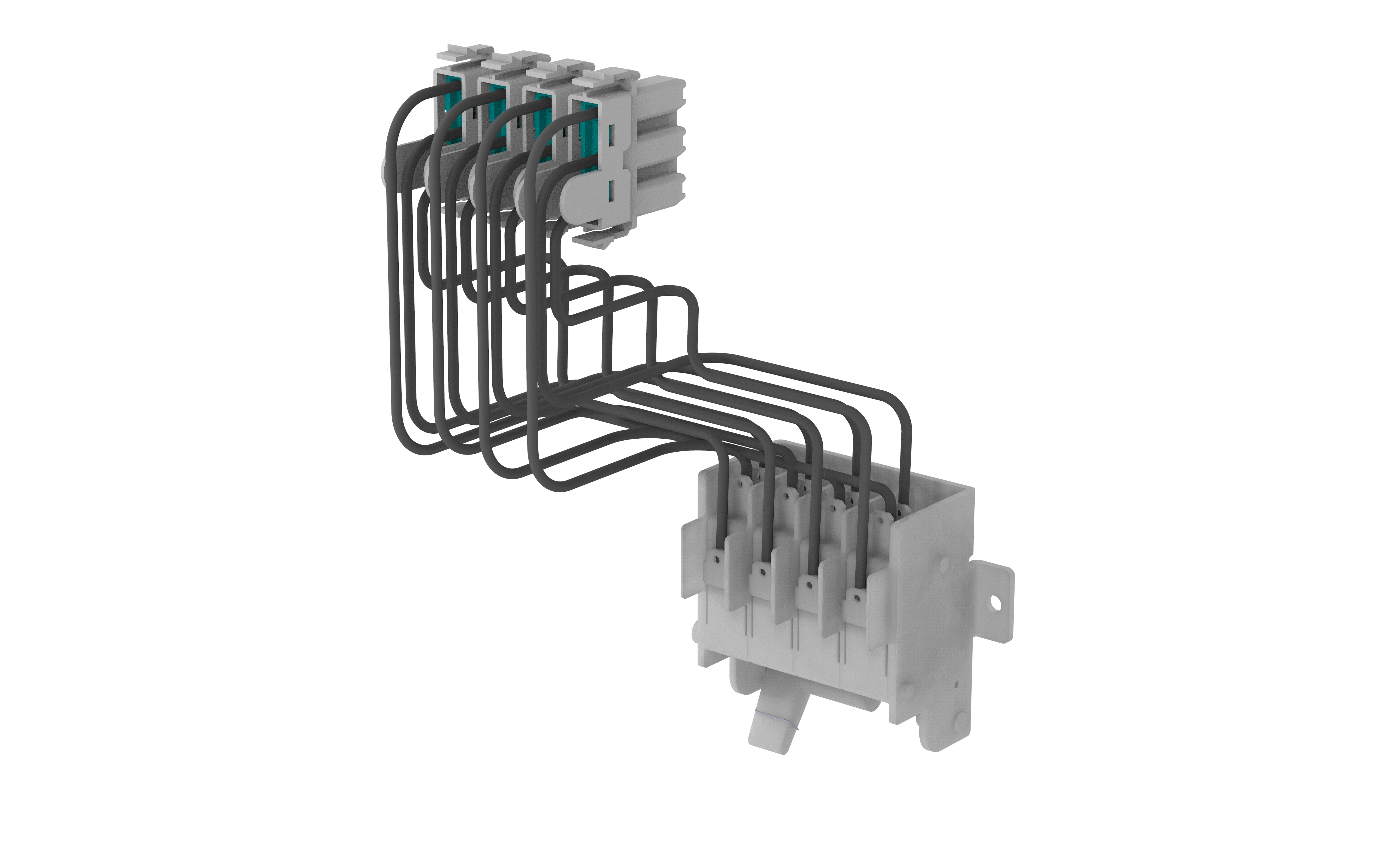 Module with 4 aux contacts